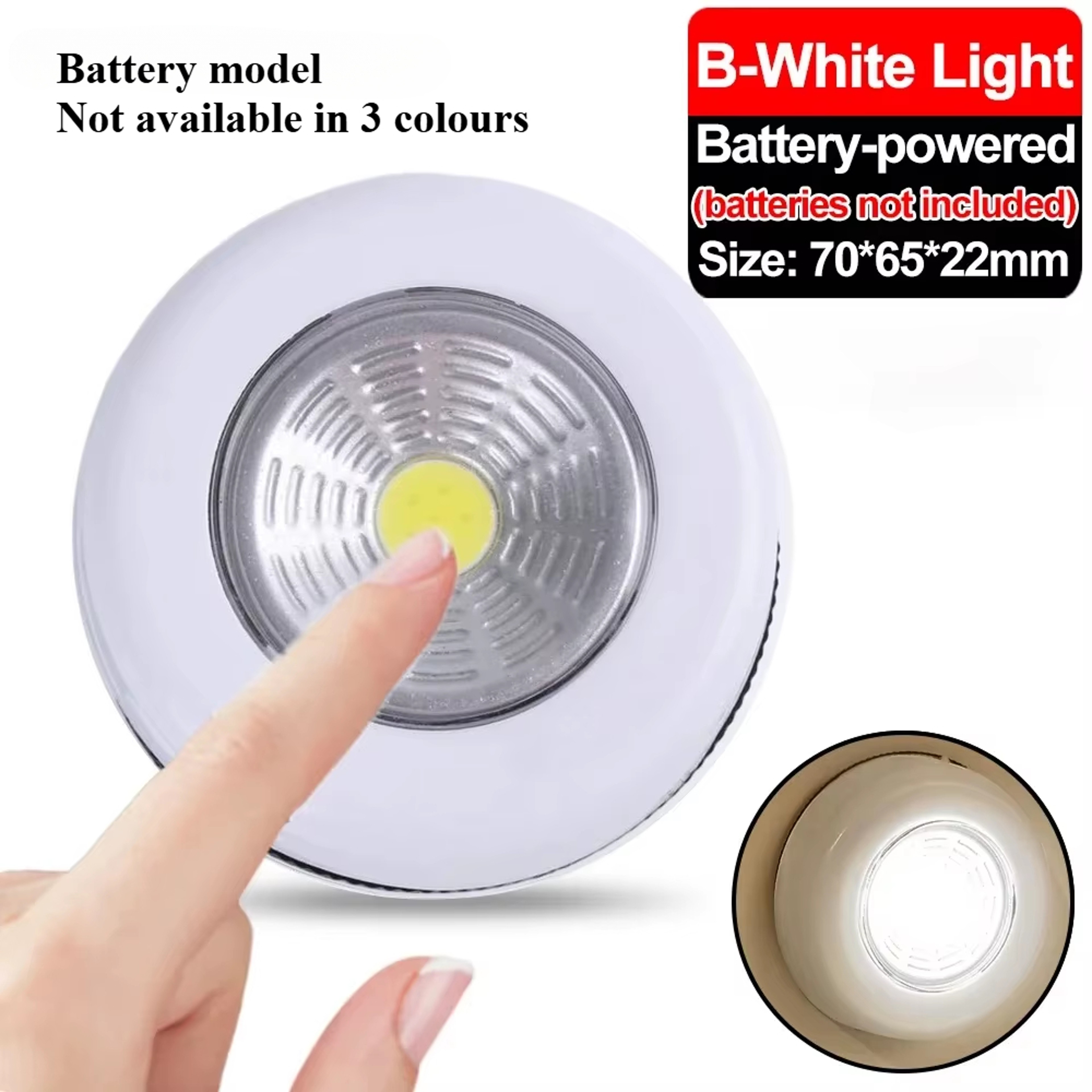 Portable USB Rechargeable Night Light Wireless LED Bedside Lamp For Bedroom Living Room Decor 8
