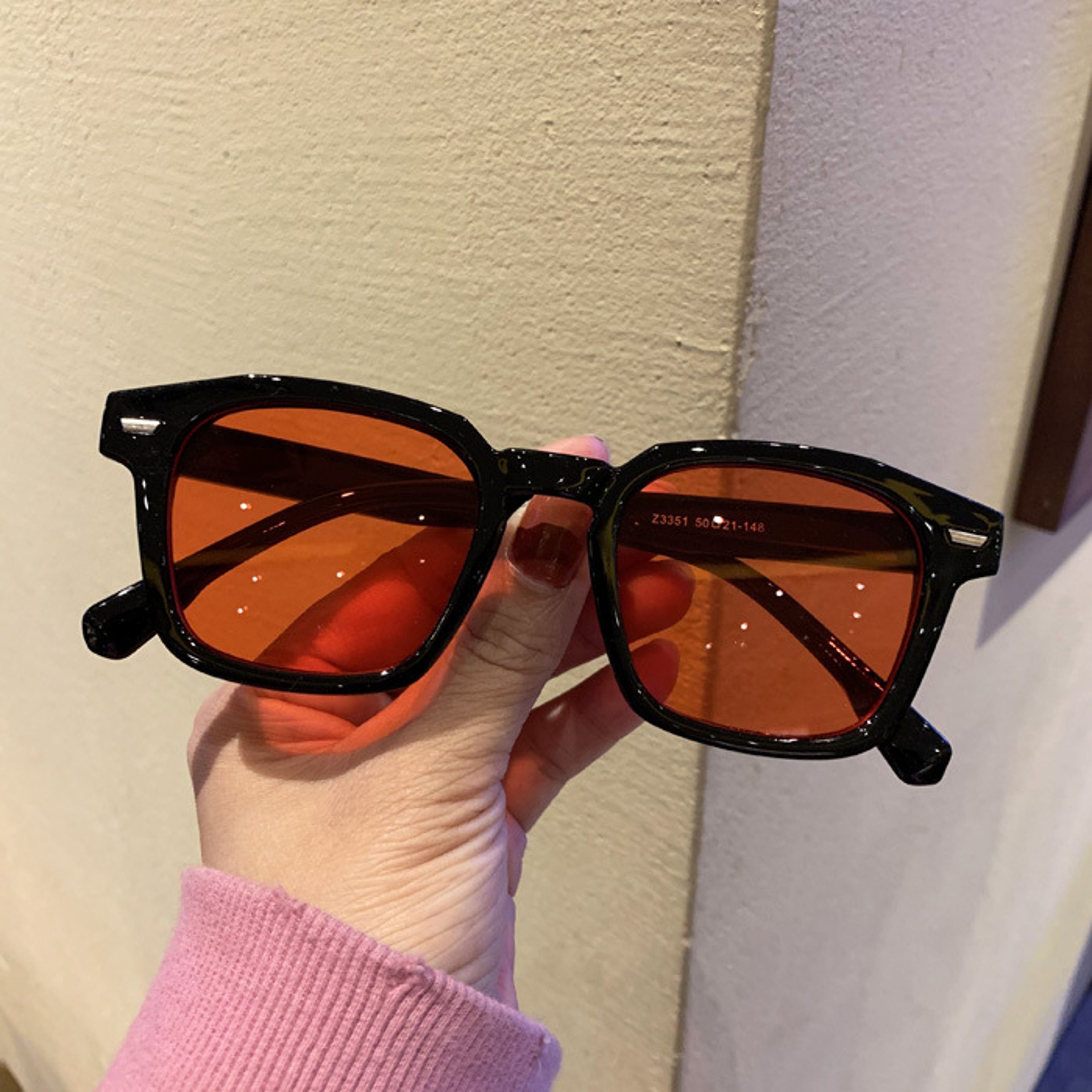 RMM Polygon Square Retro Sunglasses For Men  Women UV Fashion Eyewear 5