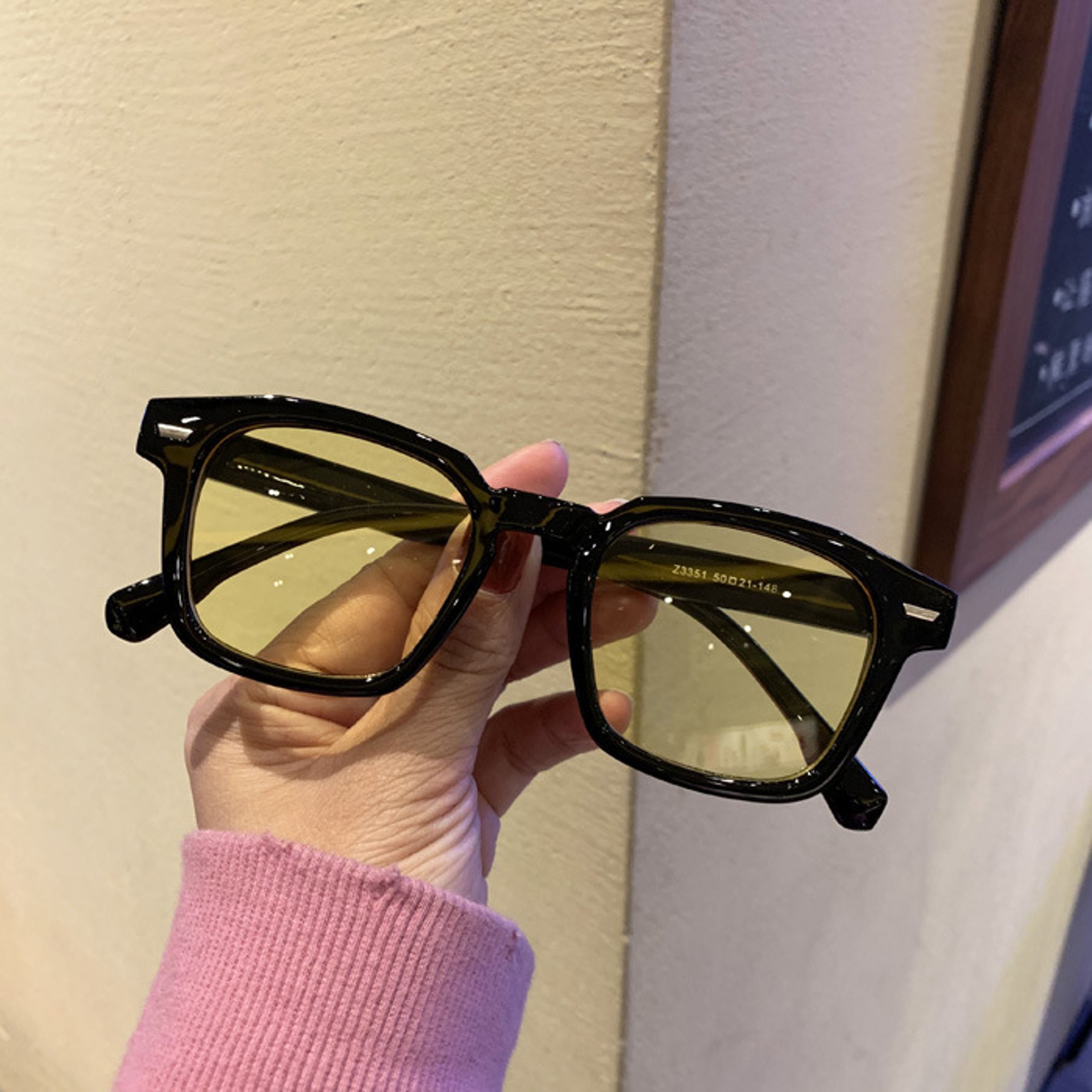 RMM Polygon Square Retro Sunglasses For Men  Women UV Fashion Eyewear 3