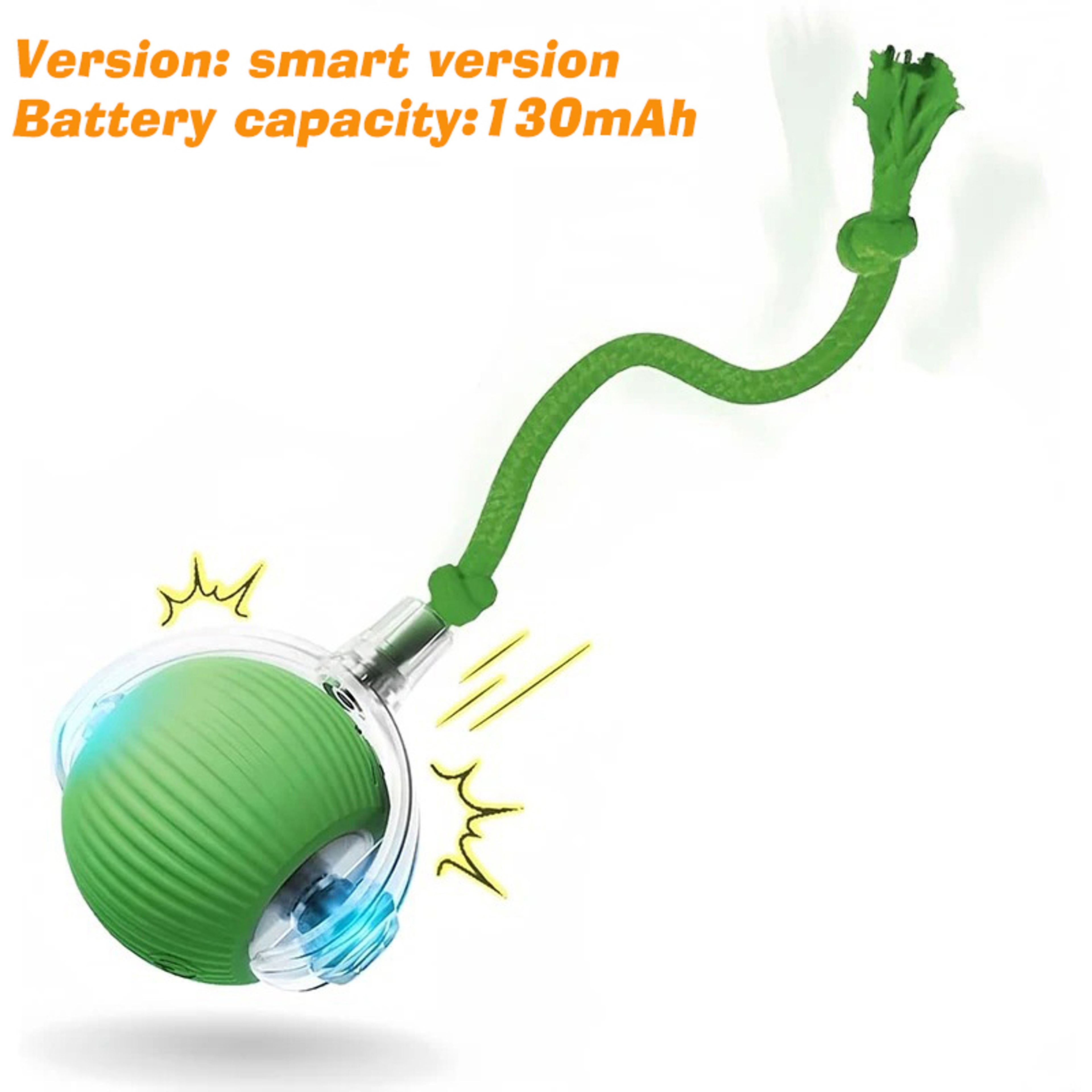 Smart Interactive Dog Ball Rechargeable Automatic Rolling Toy For Puppies  Dogs 8