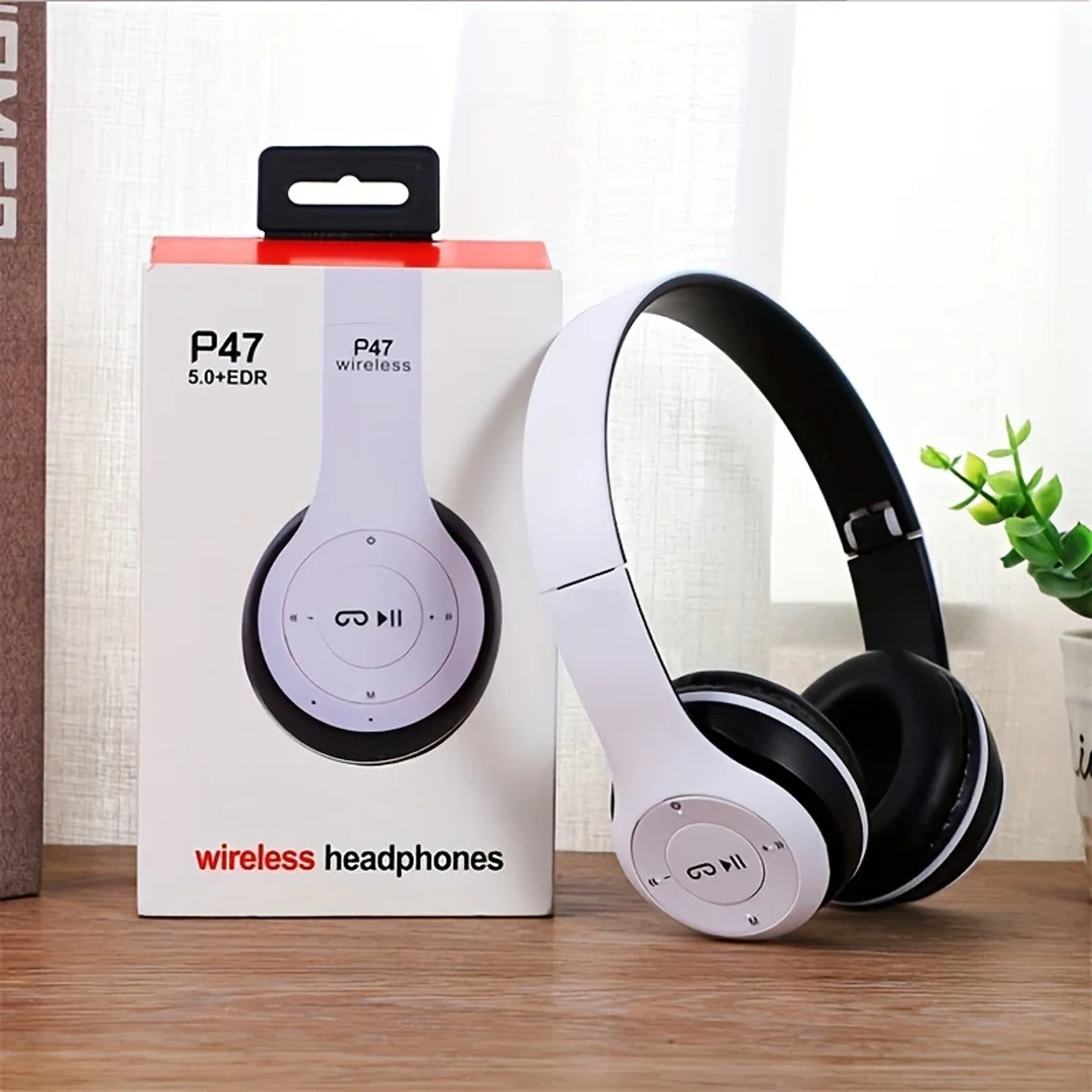 Bluetooth Headphones Foldable HiFi Wireless Headphones With Deep Bass  Microphone 1