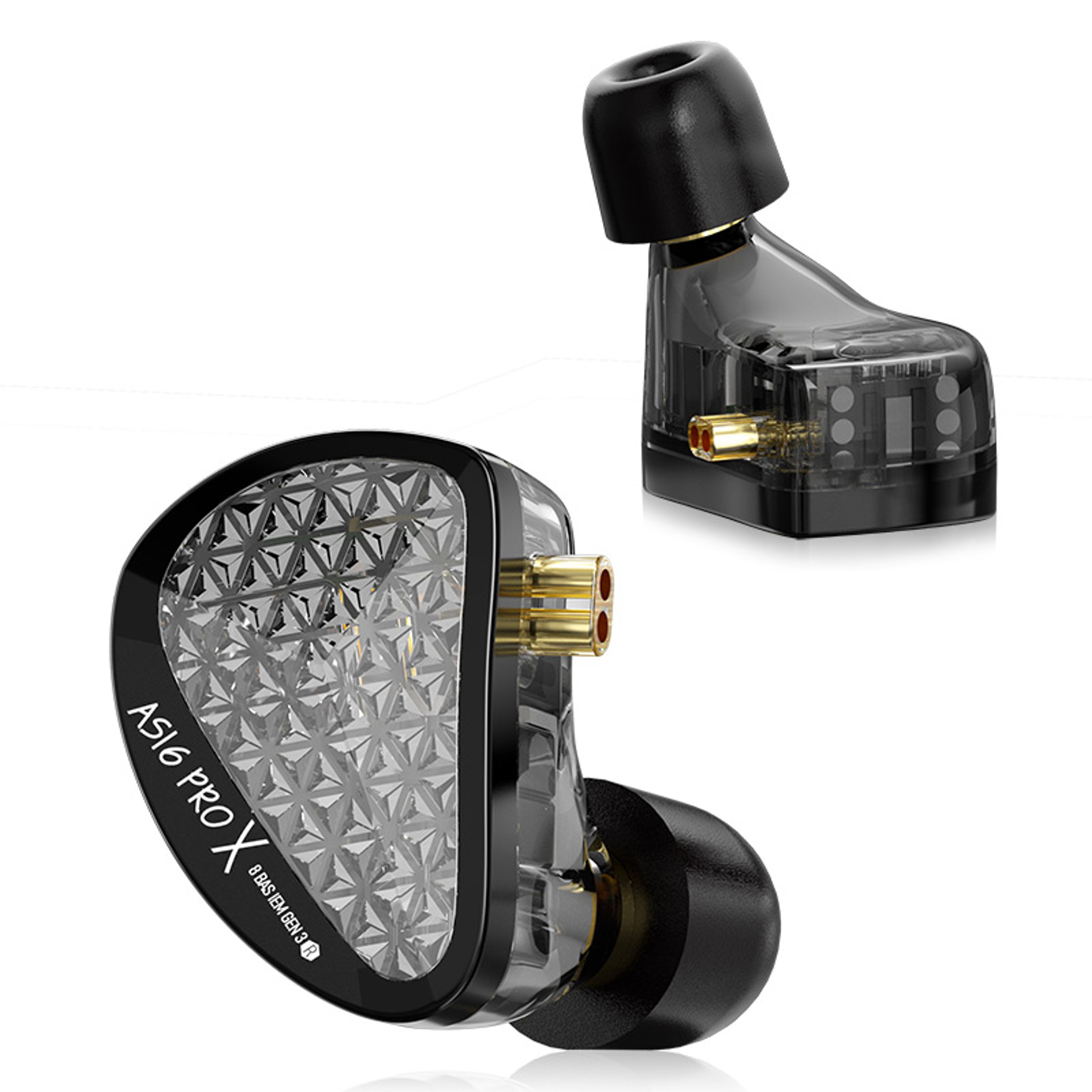 KZ PRO X HiFi In Ear Monitors with Balanced Armature Drivers for Studio Quality Sound – view 2