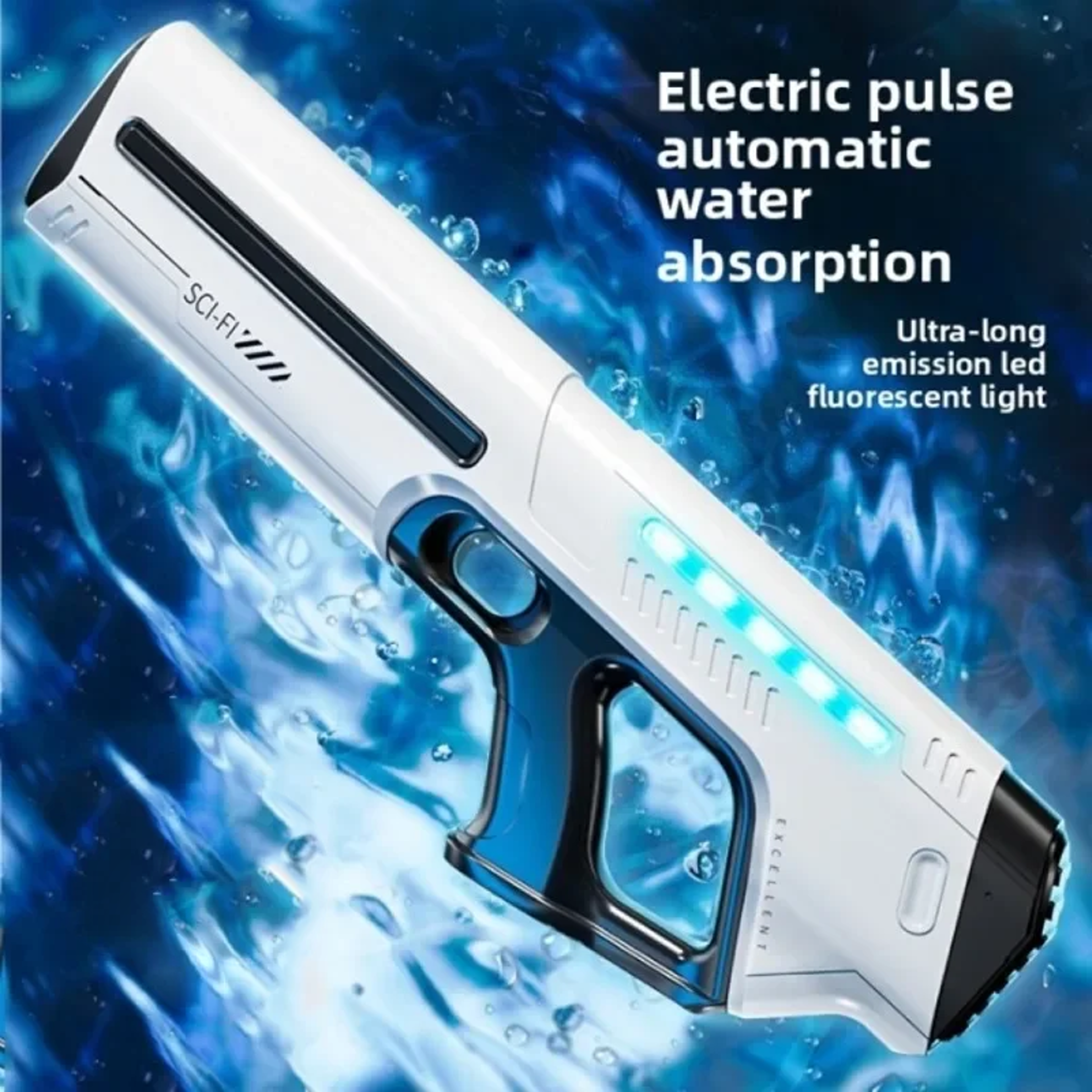 Rapid Splash Electric Water Gun Automatic Water Blaster For Kids And Summer Fun 0