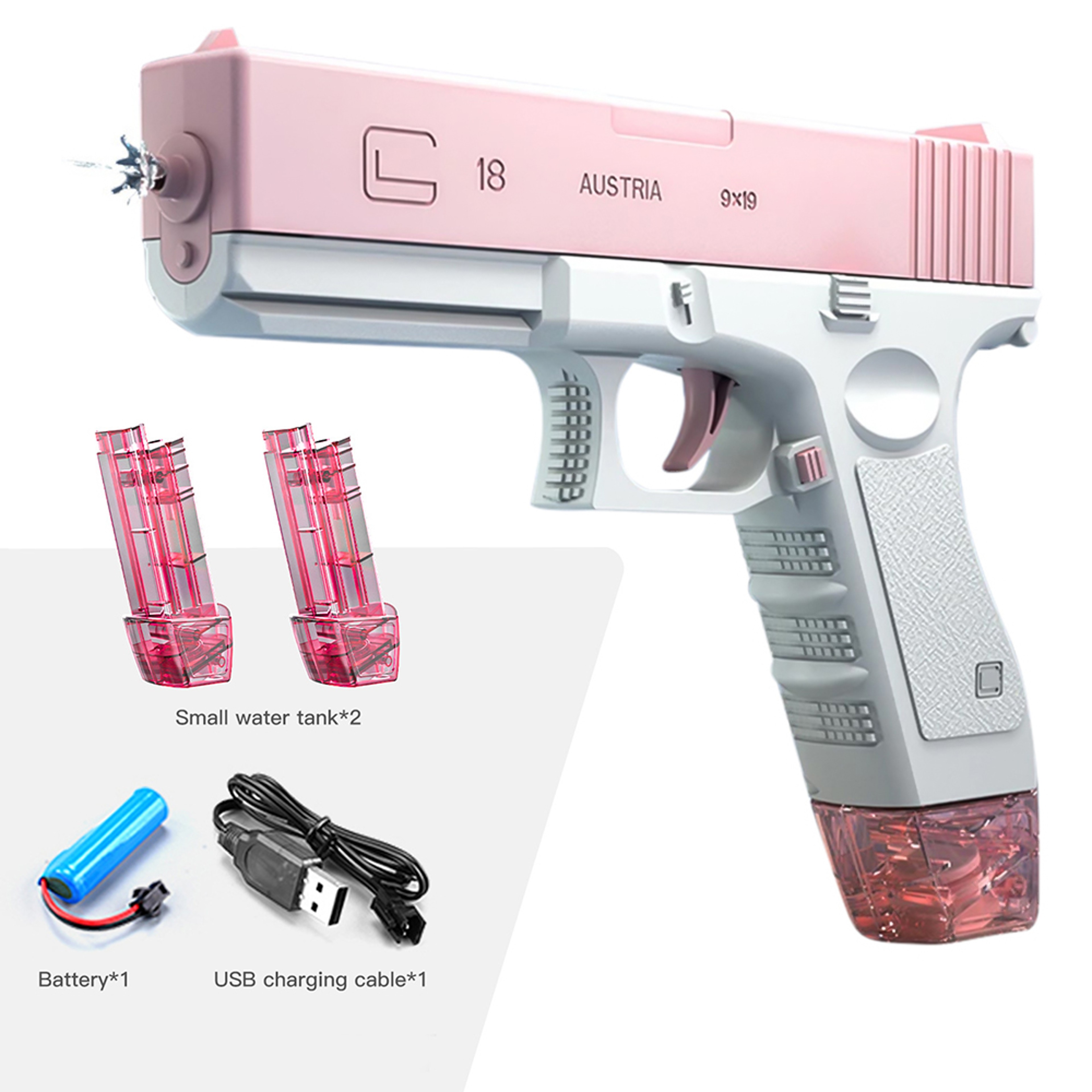 Electric Water Gun Full Automatic Water Blaster For Kids  Adults 2