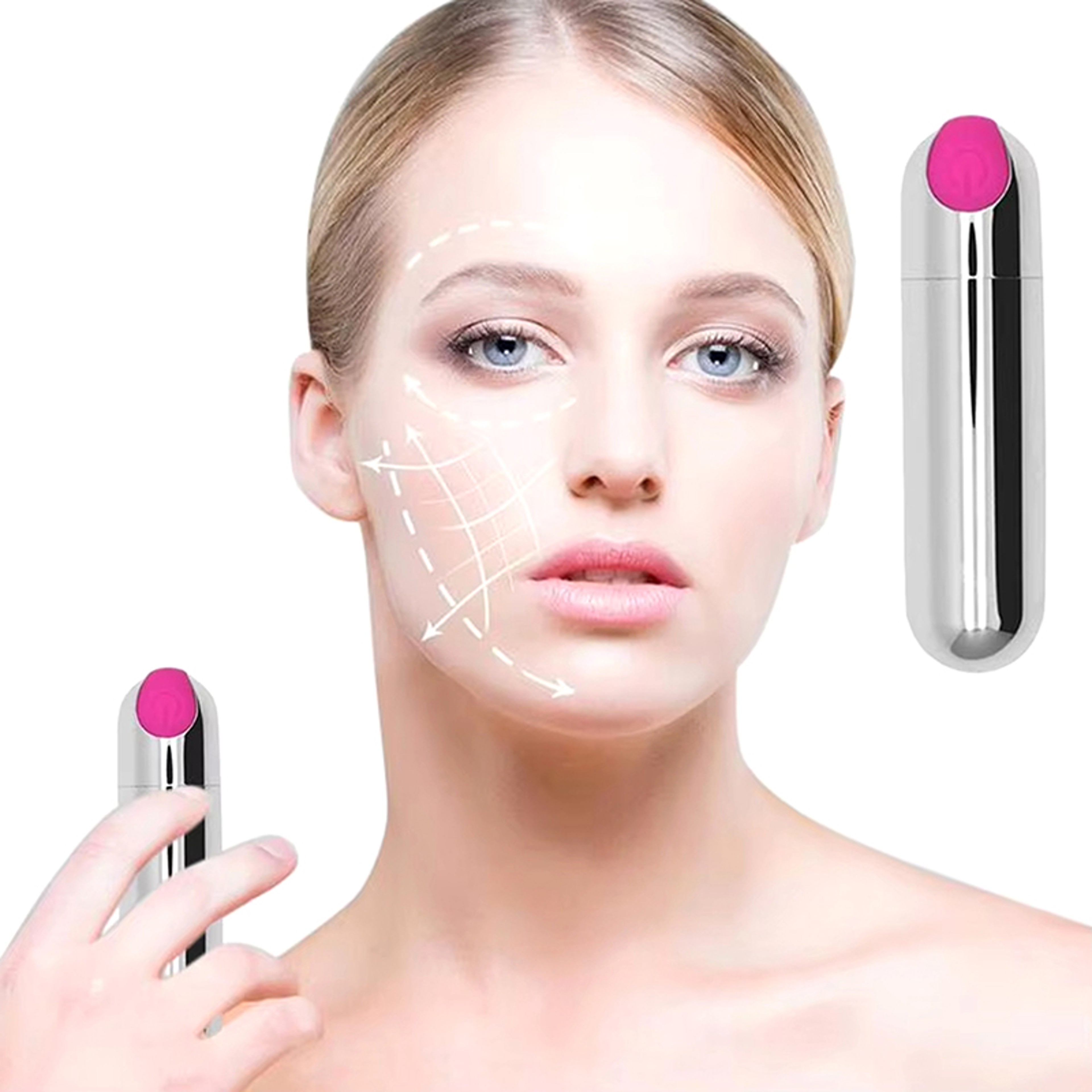 Portable Eye Massager For Eye Fatigue Relief With Massage Modes USB Rechargeable 2