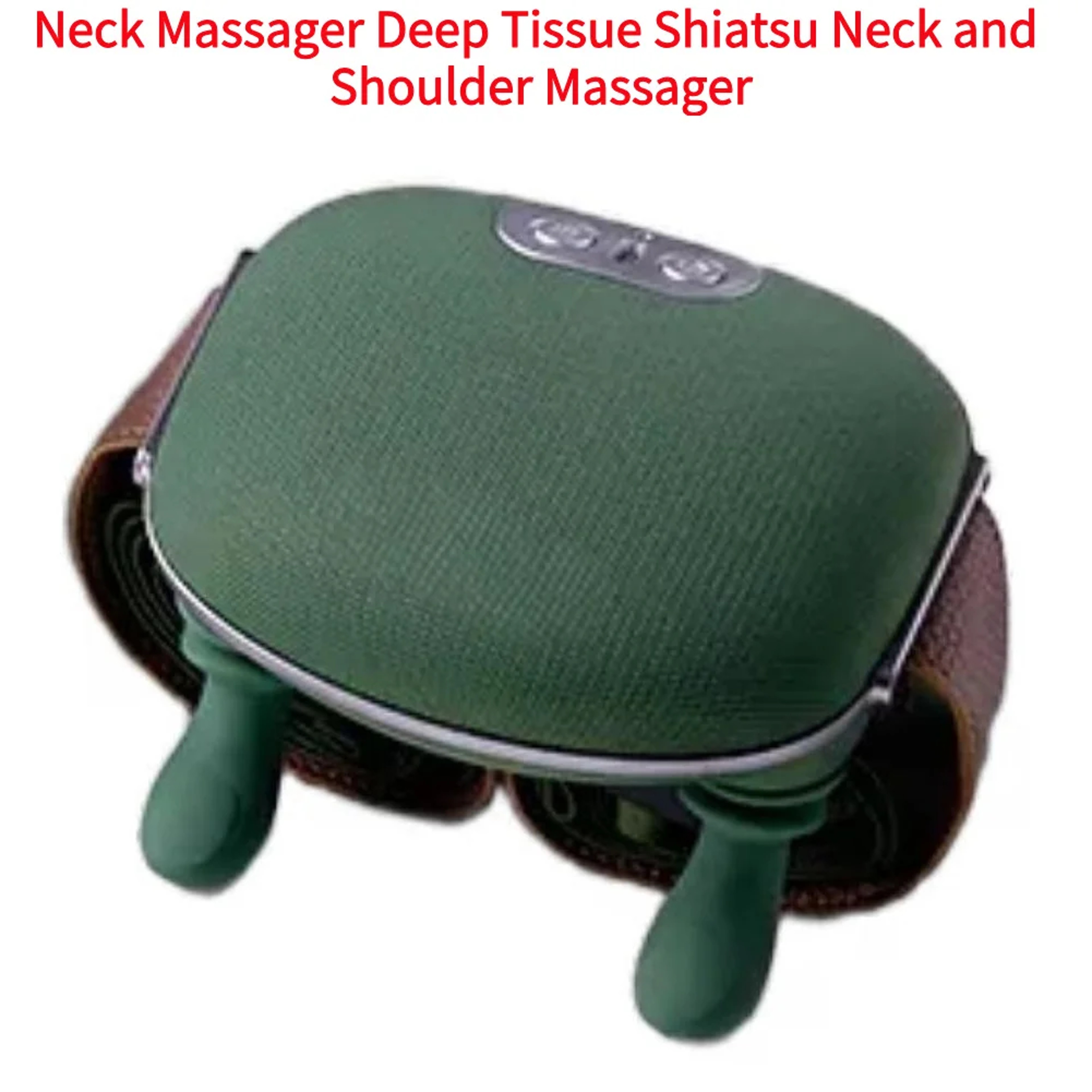 Deep Tissue Neck Shoulder Massager With Shiatsu Kneading For Back  Cervical Relief 5