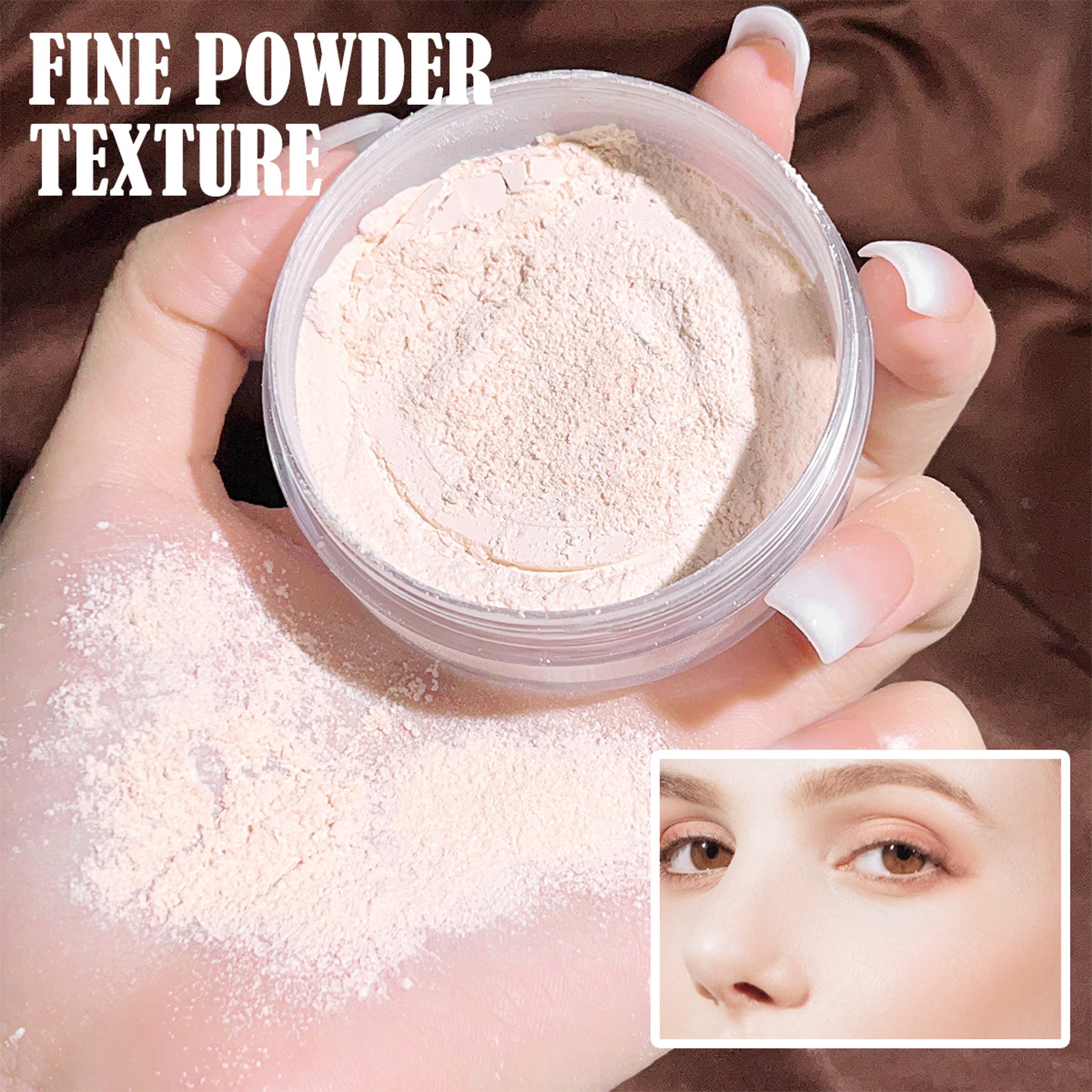 Silky Setting Powder Translucent Oil Control Finishing Powder For Long Lasting Makeup 0
