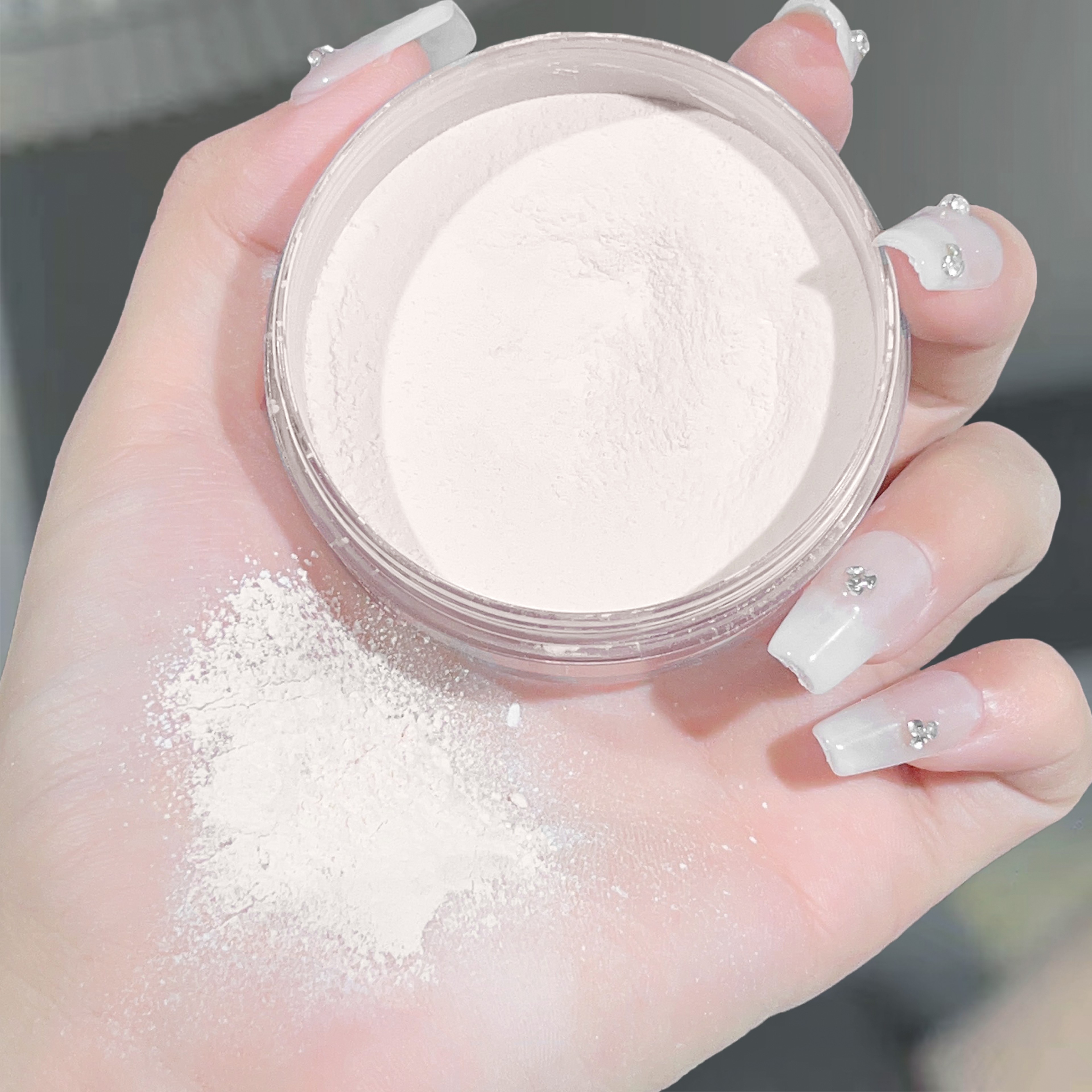 Silky Setting Powder Translucent Oil Control Finishing Powder For Long Lasting Makeup 6