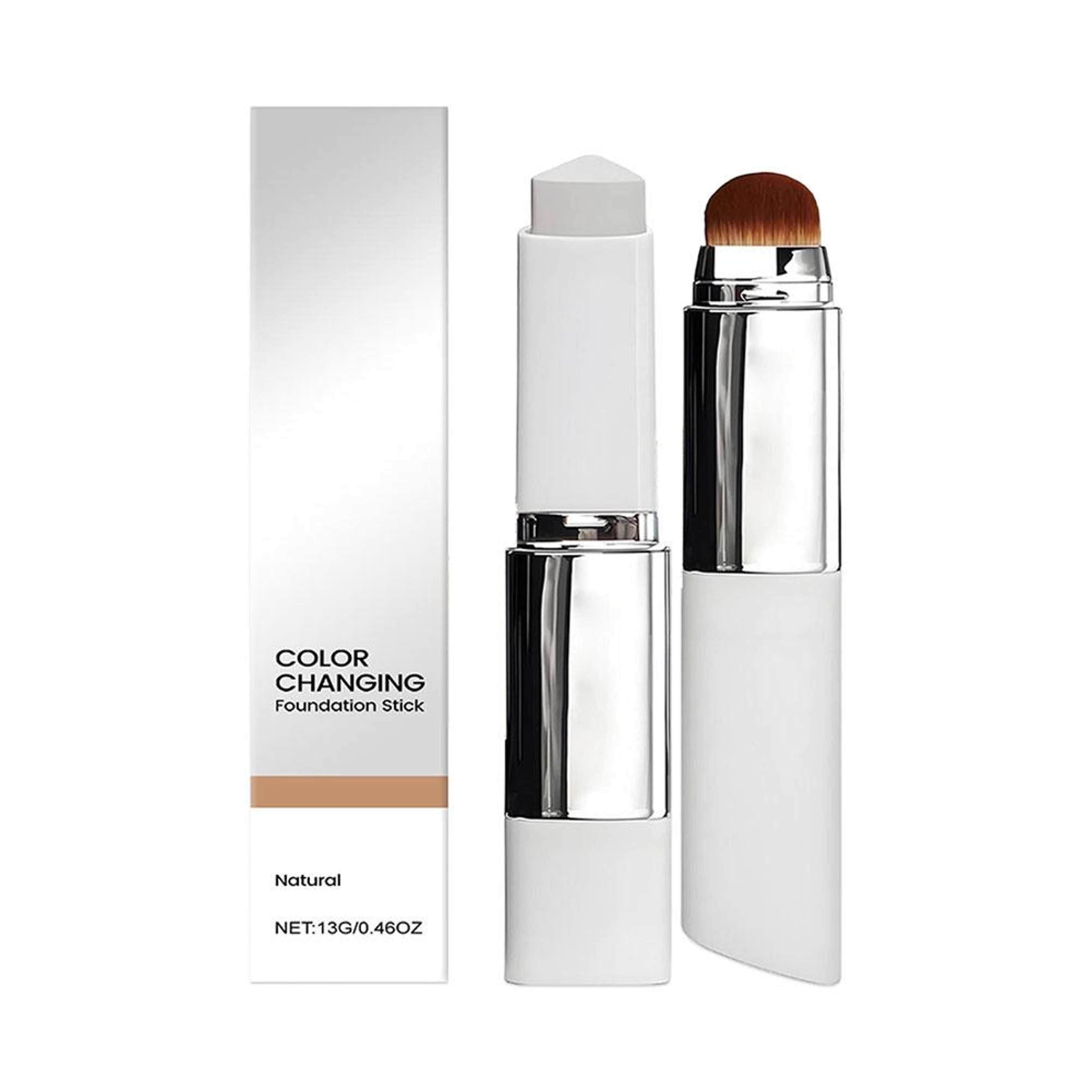 Color Changing Foundation Stick Lightweight Moisturizing Foundation For A Natural Radiant Finish 6