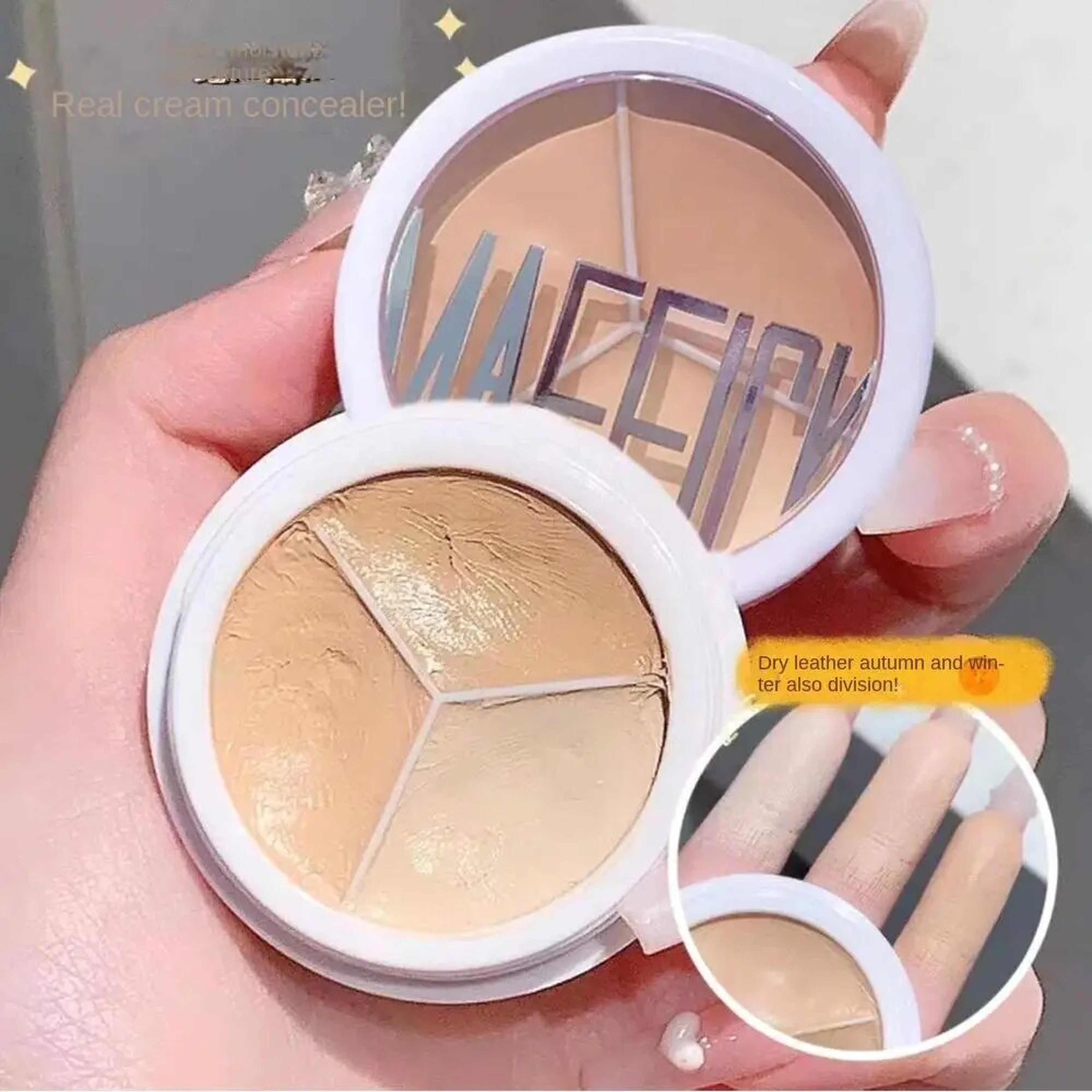 Color Concealer Palette Full Coverage Color Correcting Concealer for Dark Circles & Blemishes – view 3