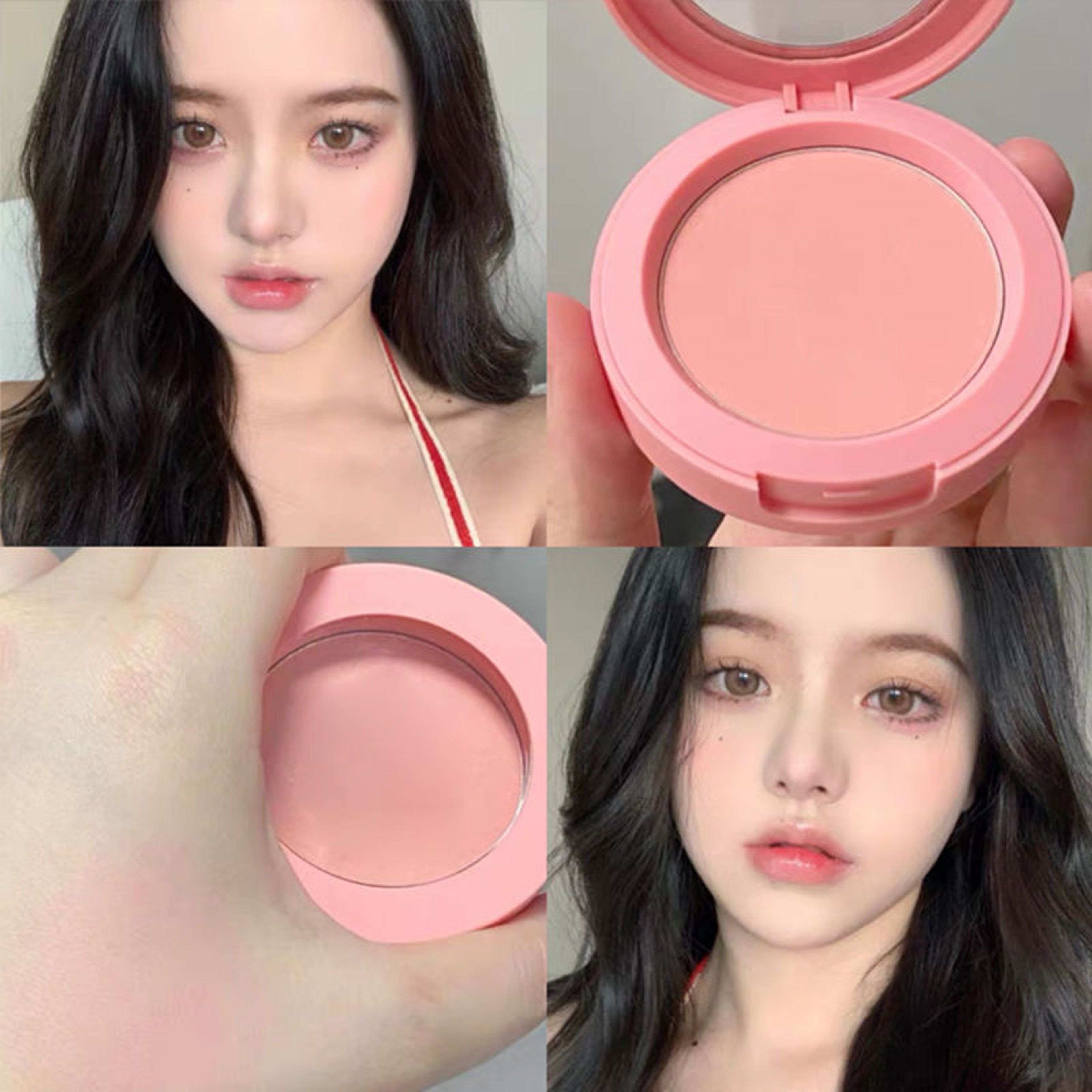 HERORANGE Matte Blush Waterproof Long Lasting Blush Soft Natural Peach Cheek Color 7