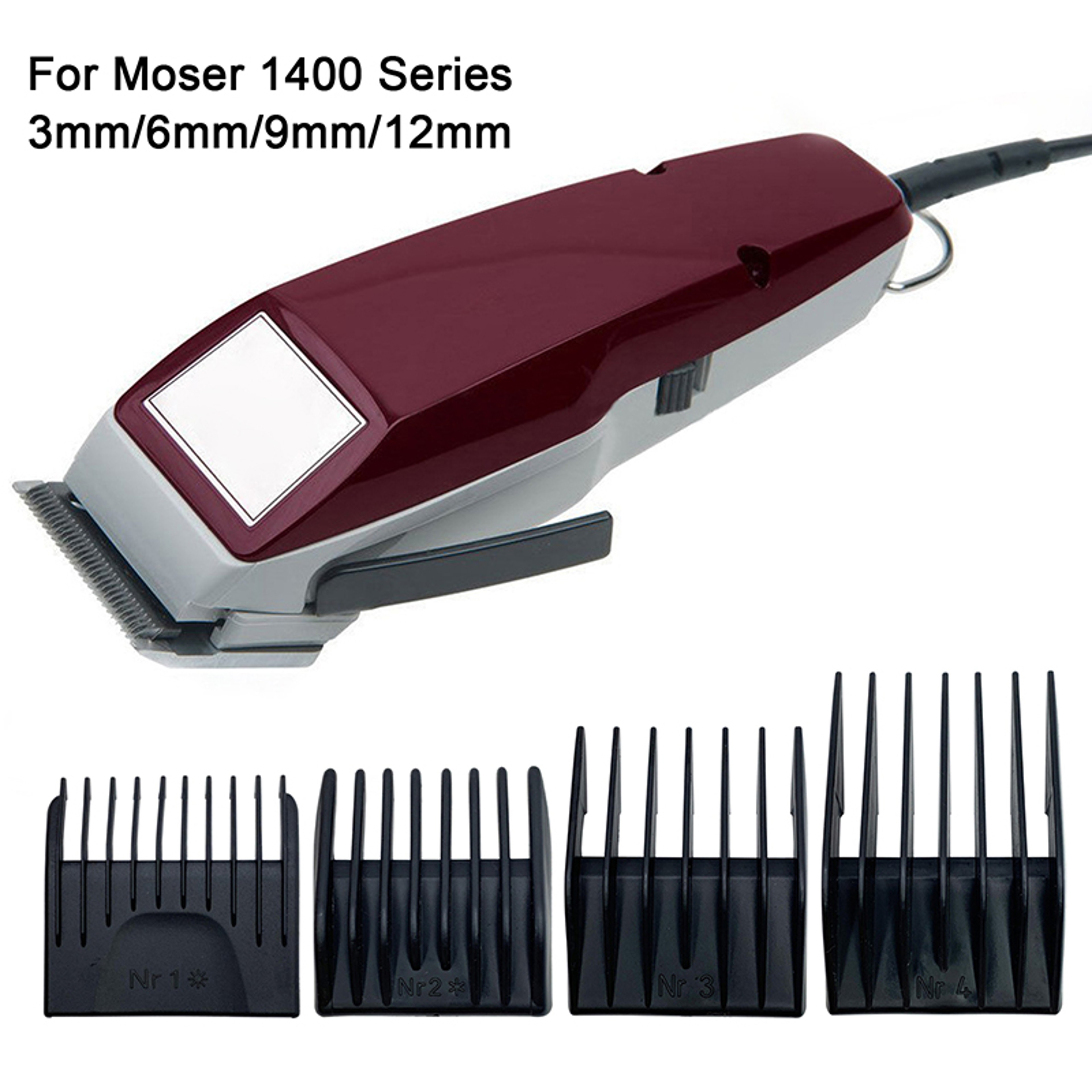 Professional Hair Clipper Guide Combs For Moser Piece Replacement Guard Set 0