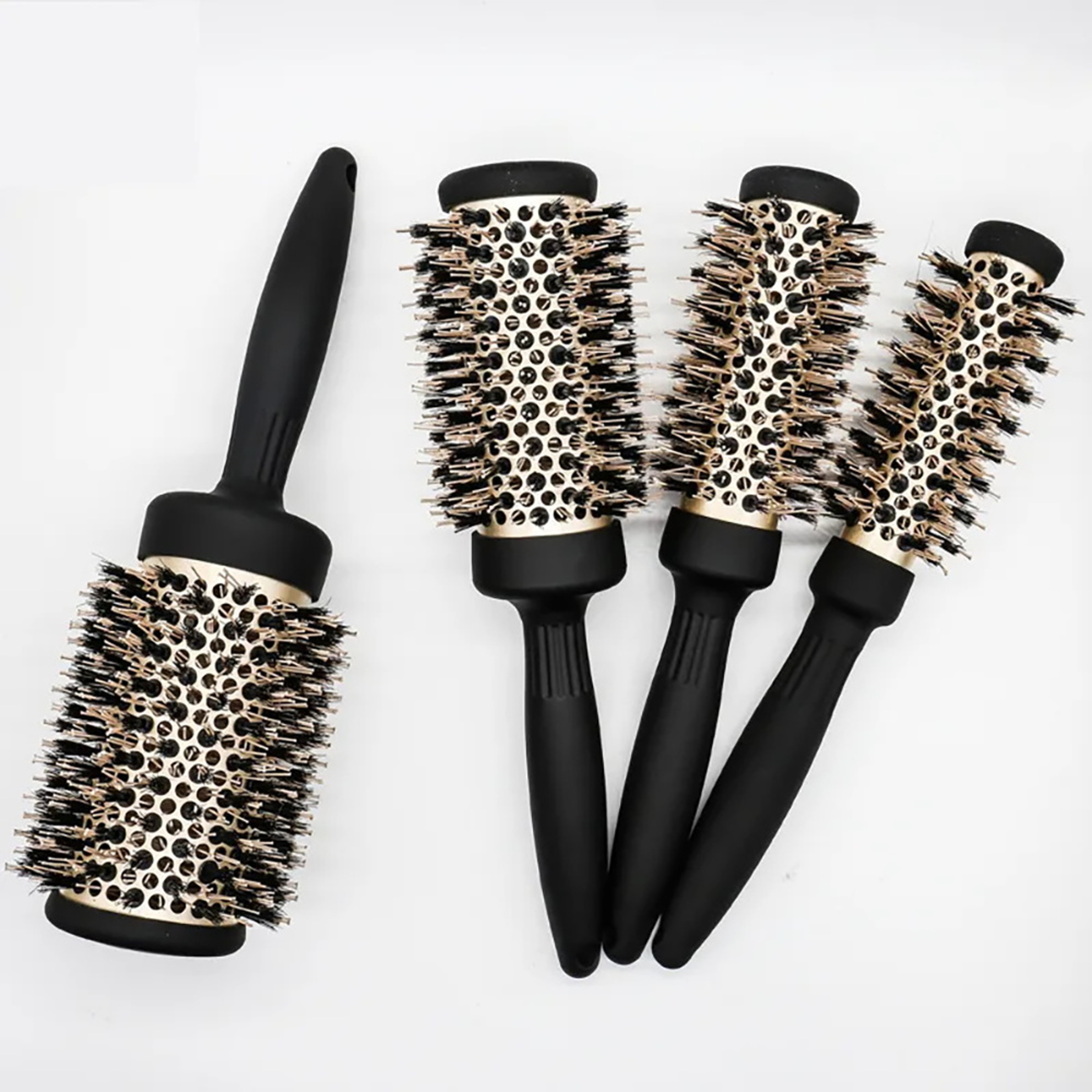 Professional Ceramic Round Brush For Blow Dry Styling And Salon Volume Hair 0