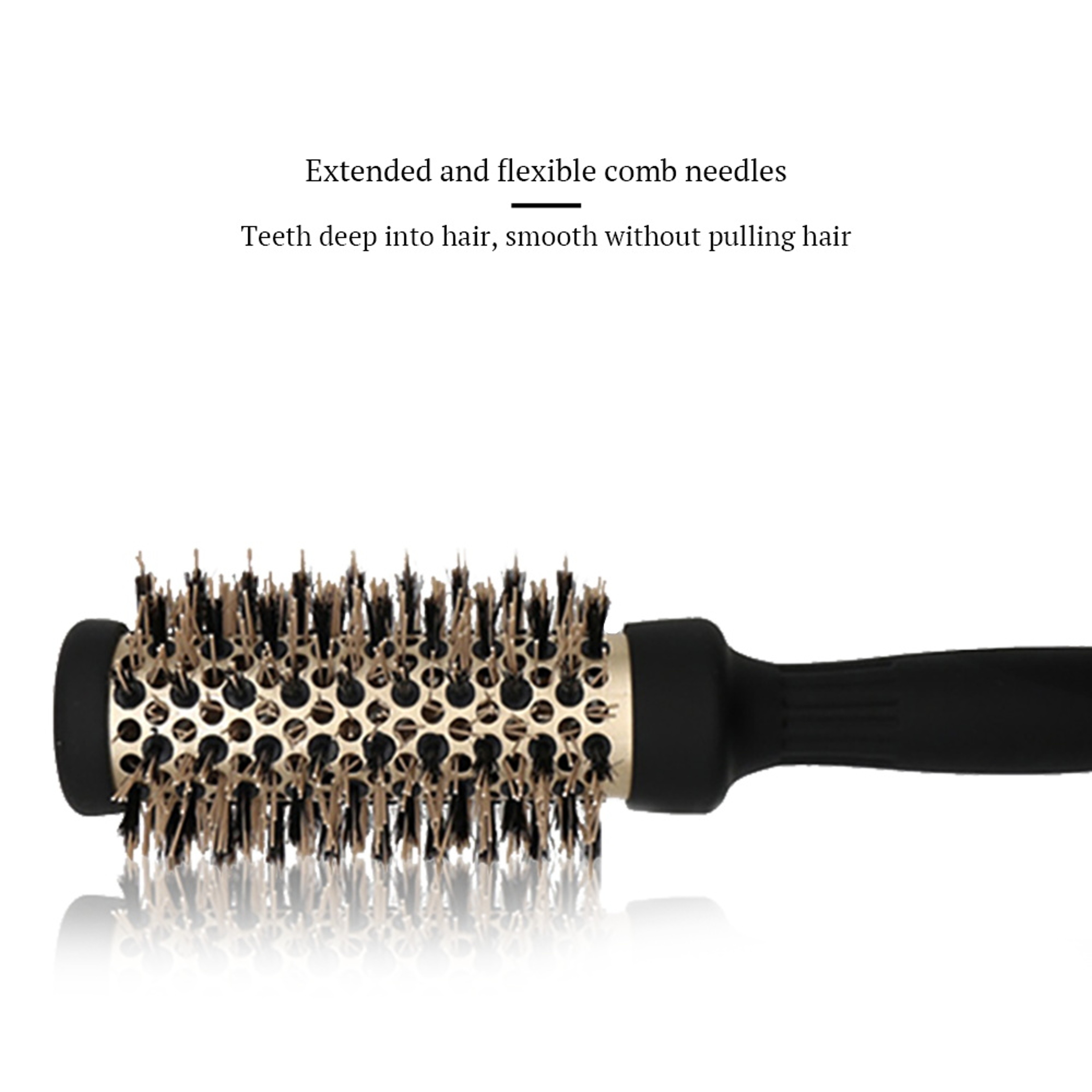 Professional Ceramic Round Brush For Blow Dry Styling And Salon Volume Hair 2