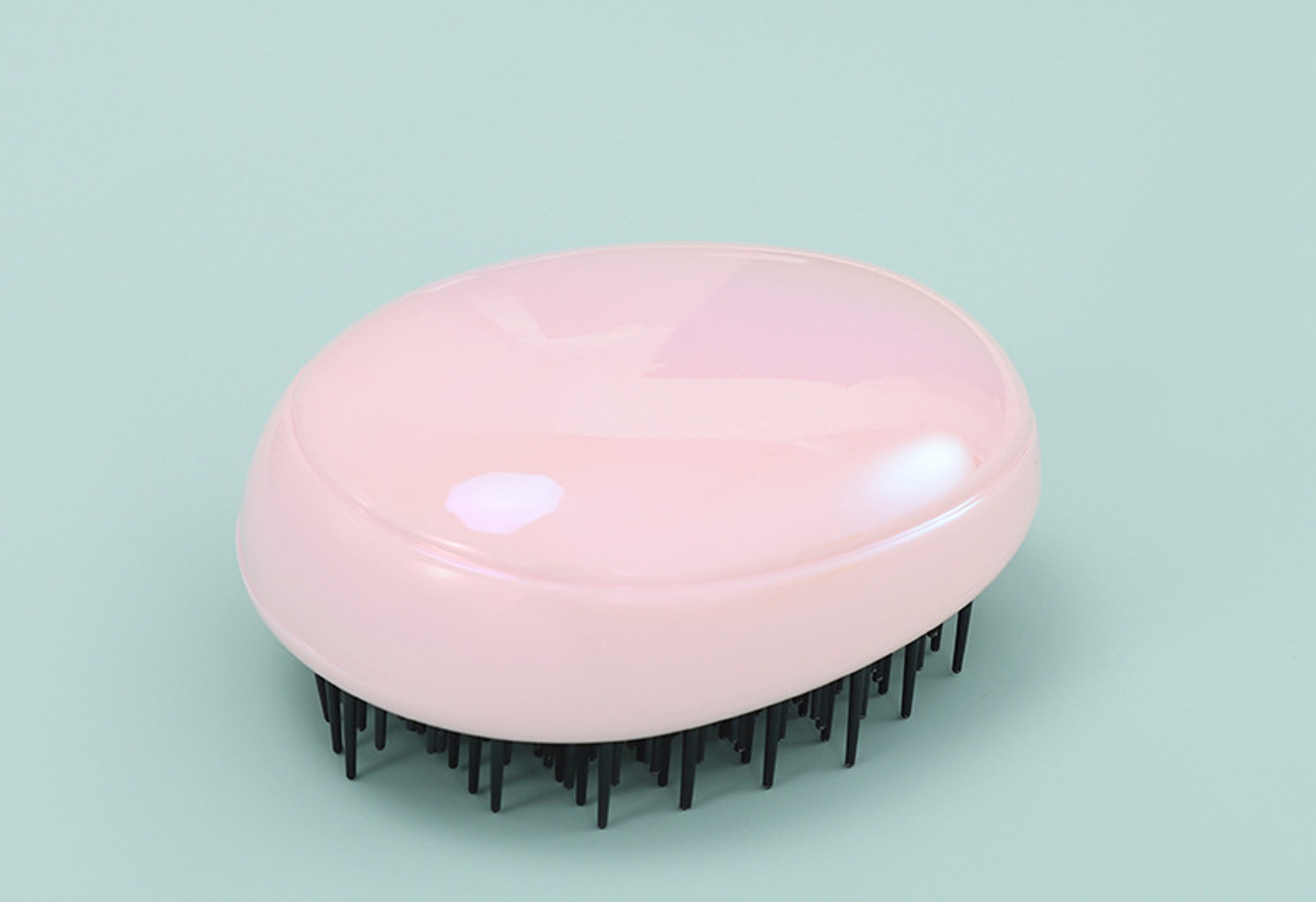 Mini Hair Brush Travel Scalp Massage Detangling Brush For Wet  Dry Hair 5