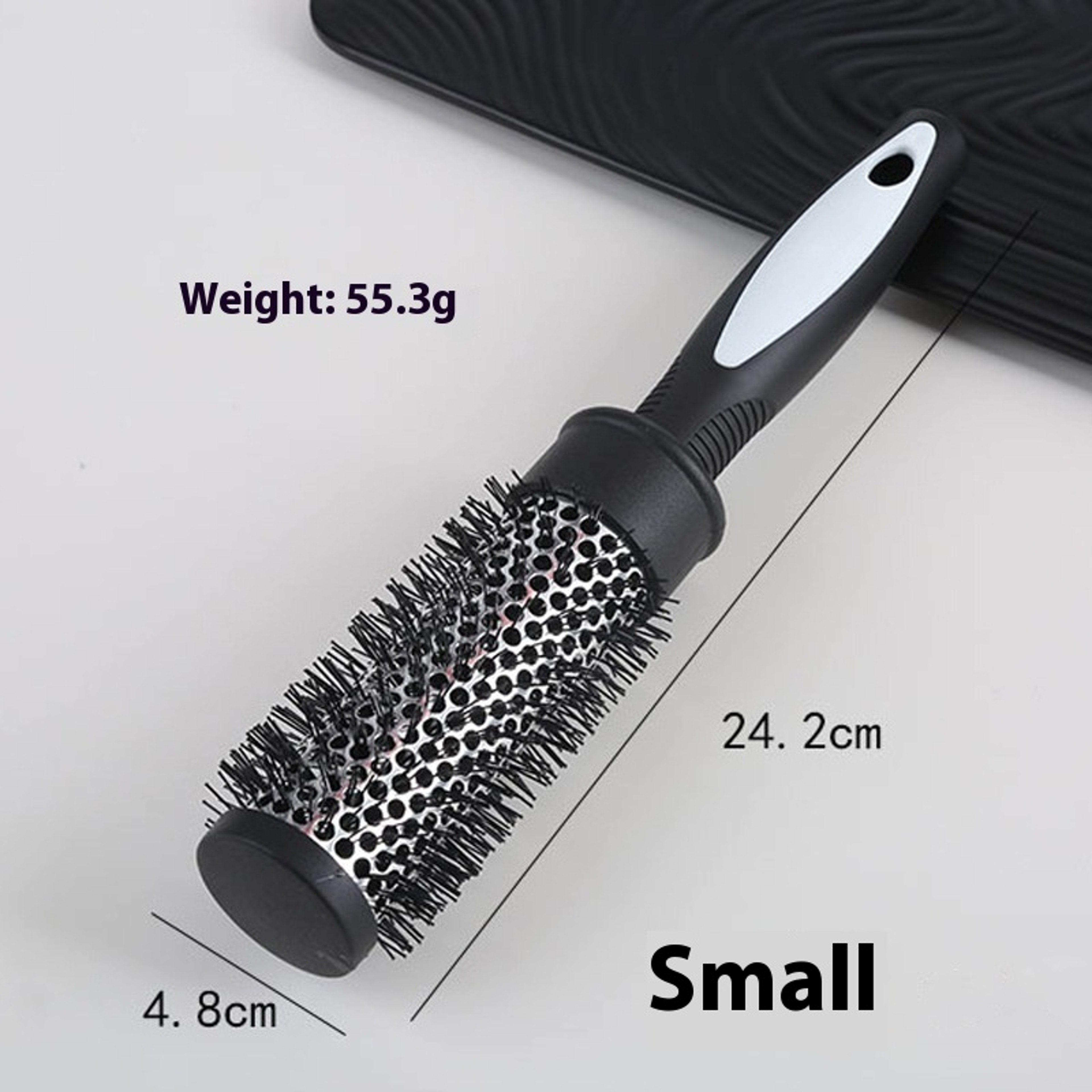 Round Brush Hair Styling Brush with Aluminum Barrel for Fast Blowouts and Smooth Curls – view 7