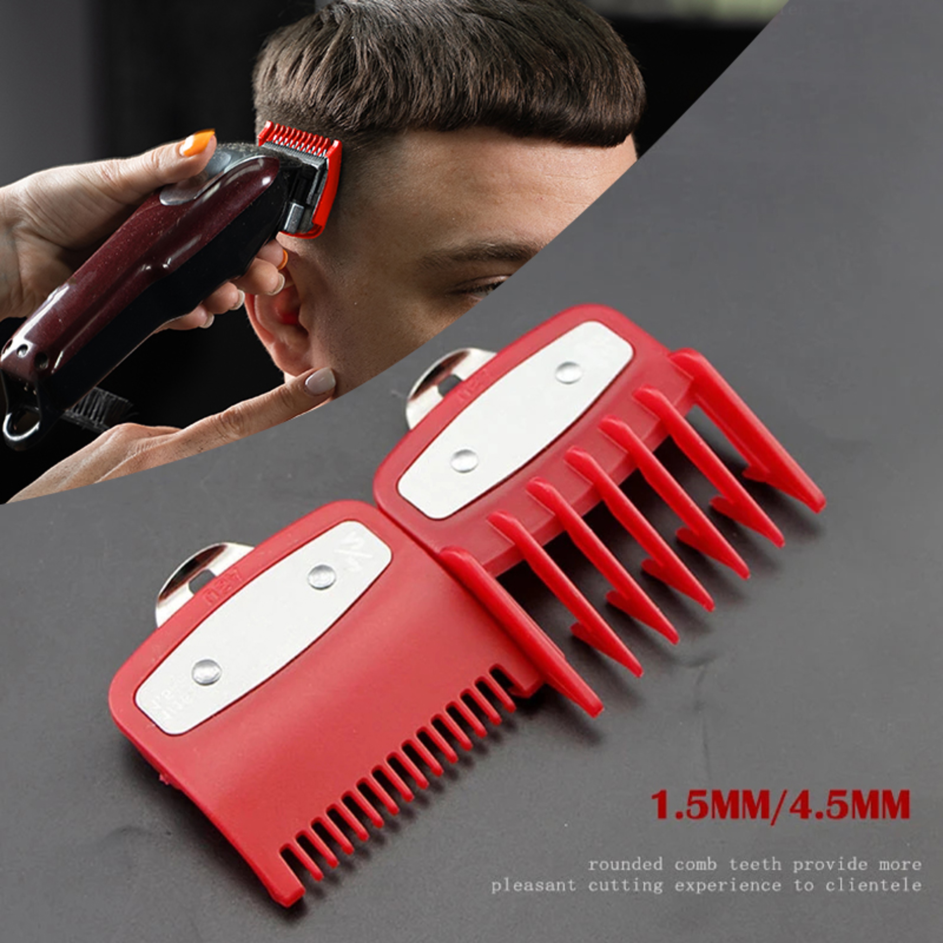 Professional Hair Clipper Guards Piece Clipper Guide Comb Set for Precise Haircuts – view 2