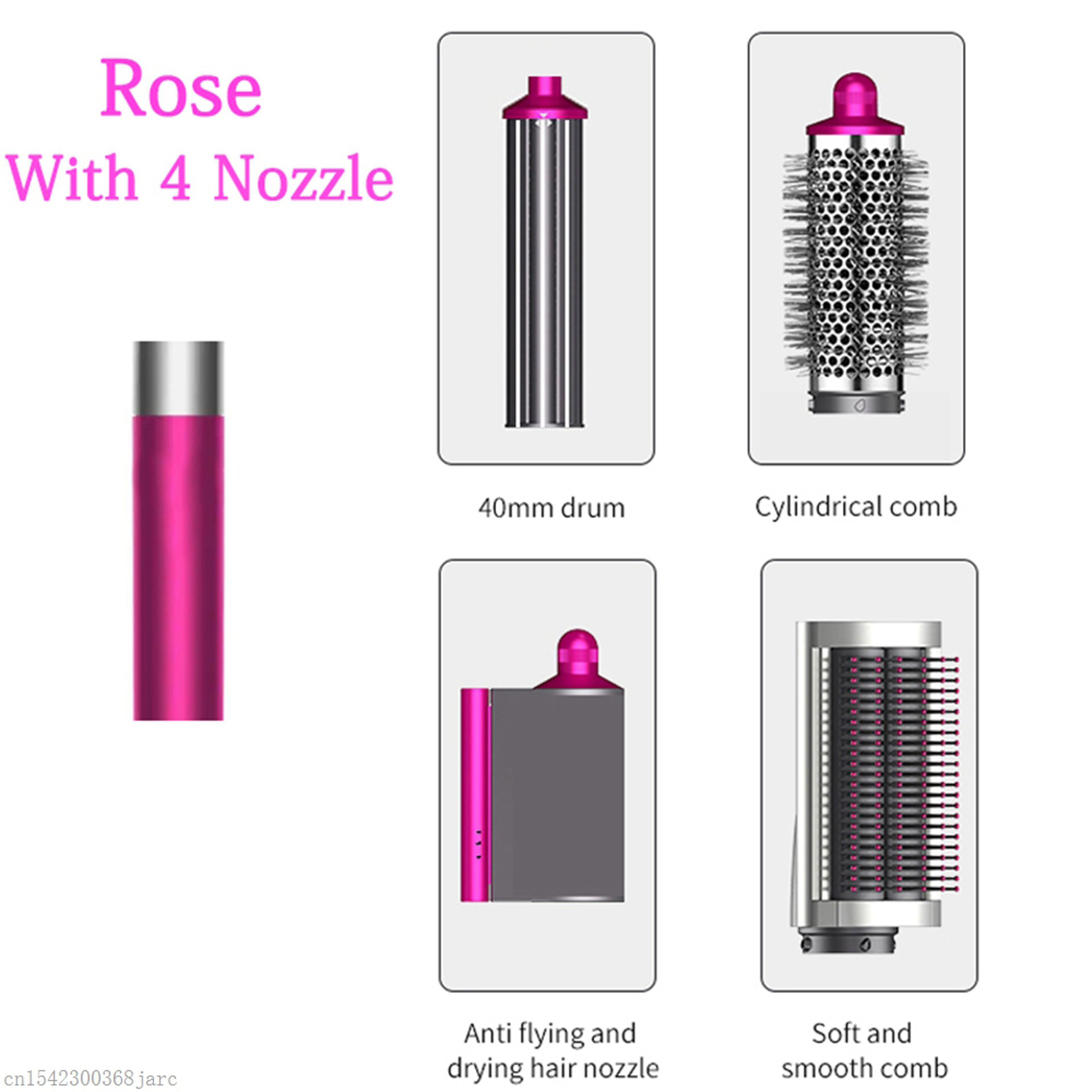 SenCiciMen Multi Hair Styler Hot Air Brush Hair Dryer And Curling Tool 6