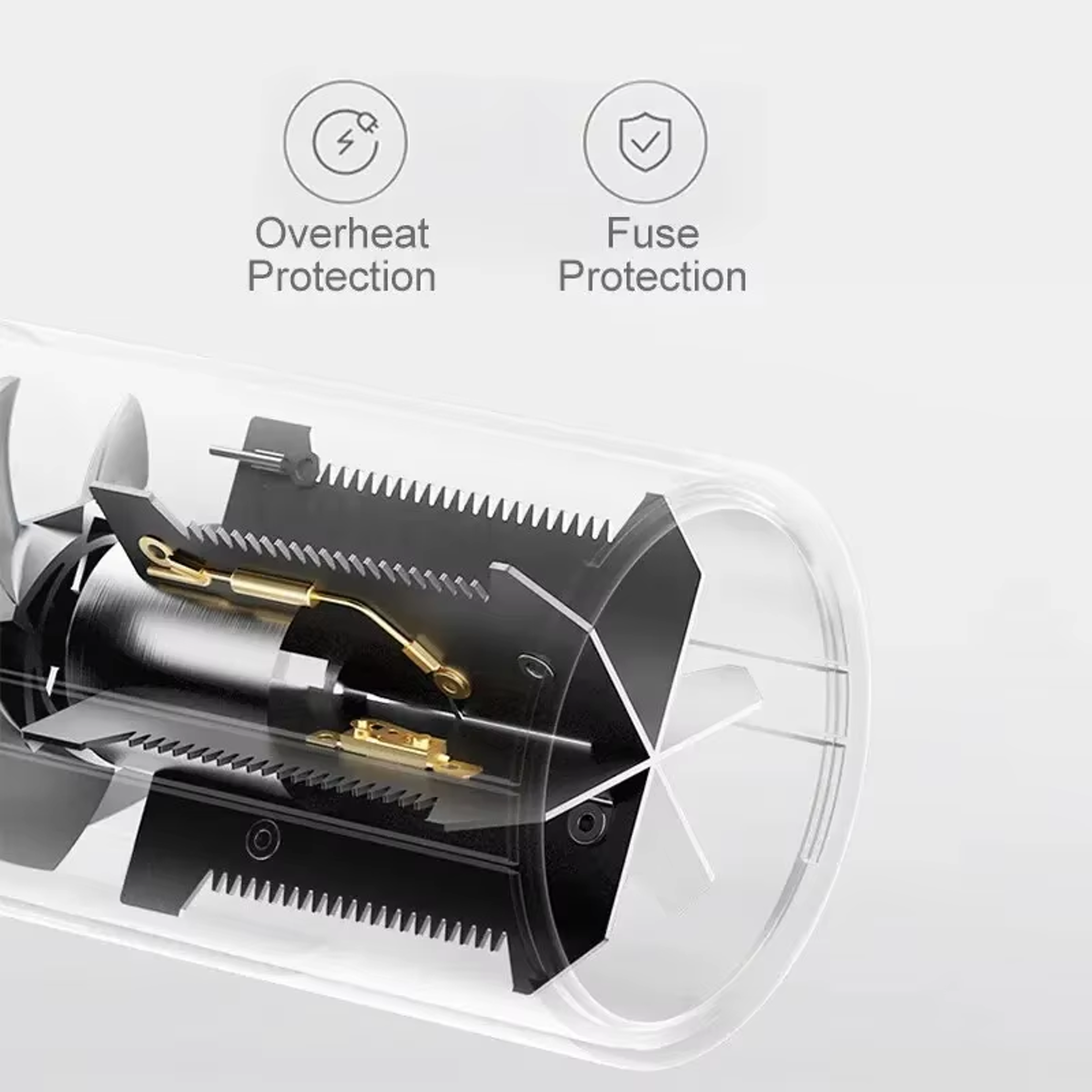 Negative Ion Hair Dryer Portable Foldable Fast Dry Hair Dryer for Home & Travel – view 5