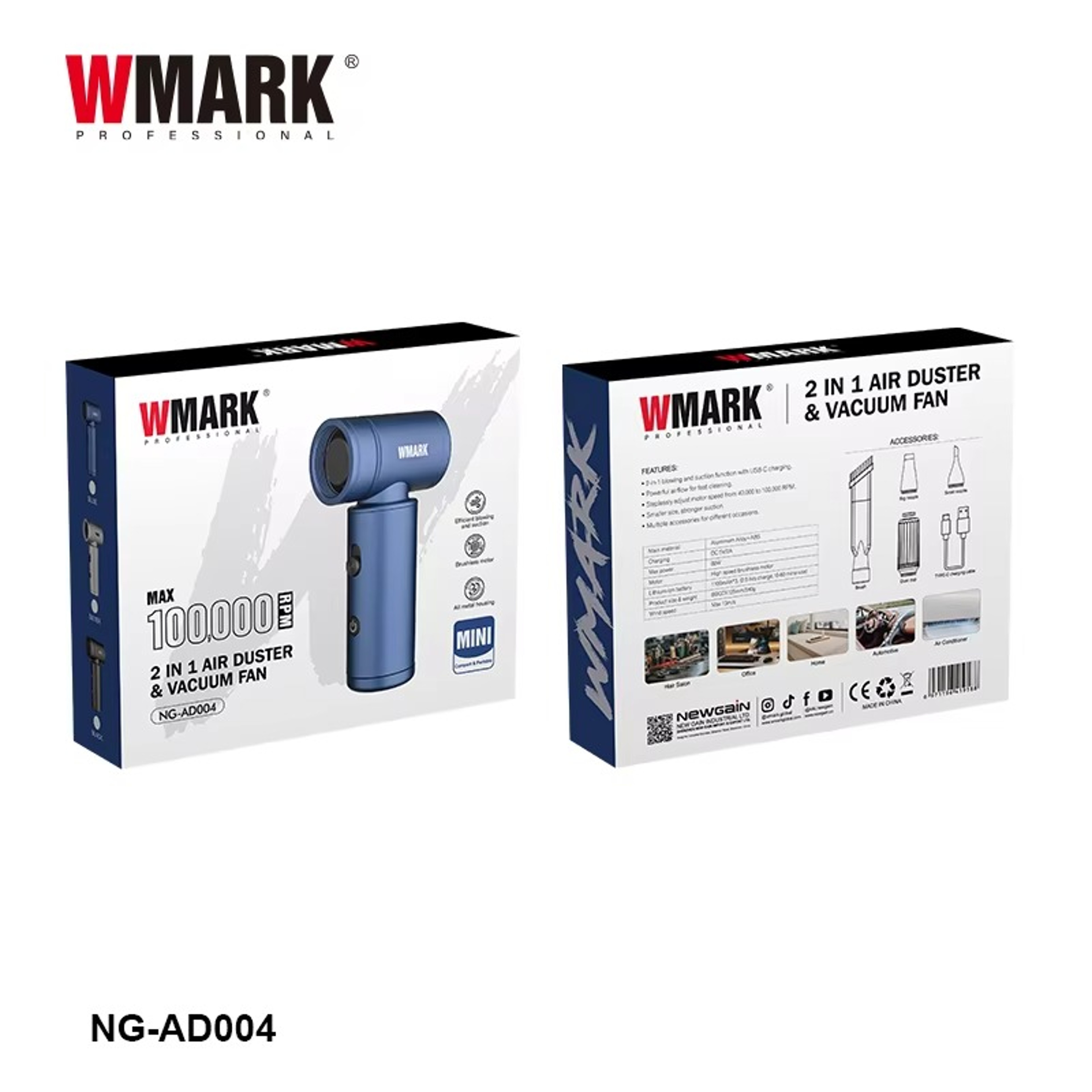 Cordless Handheld Vacuum Air Duster  Mini Vacuum Cleaner 3