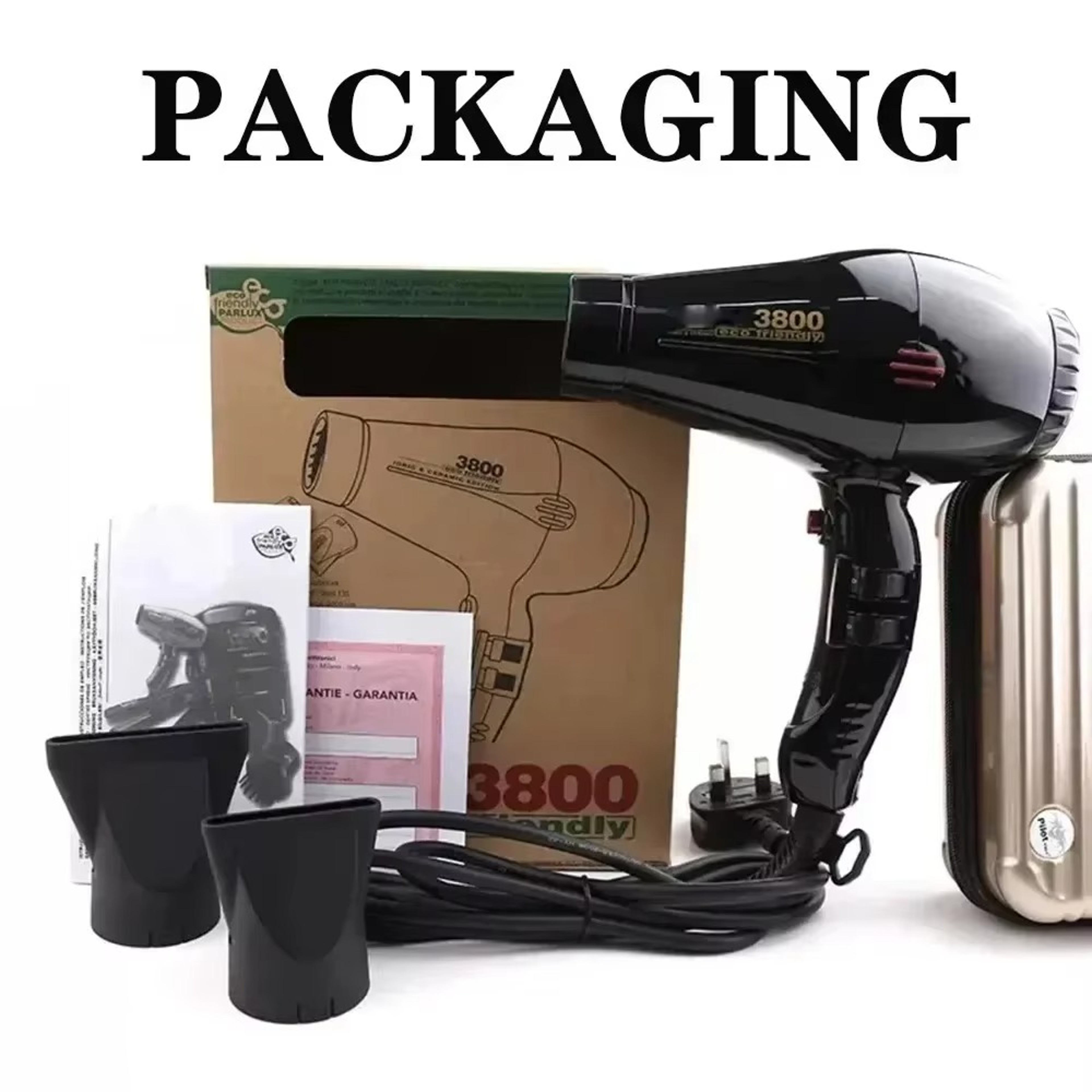 Professional Negative Ion Hair Dryer With Ceramic Technology And Hot  Cold Air 3