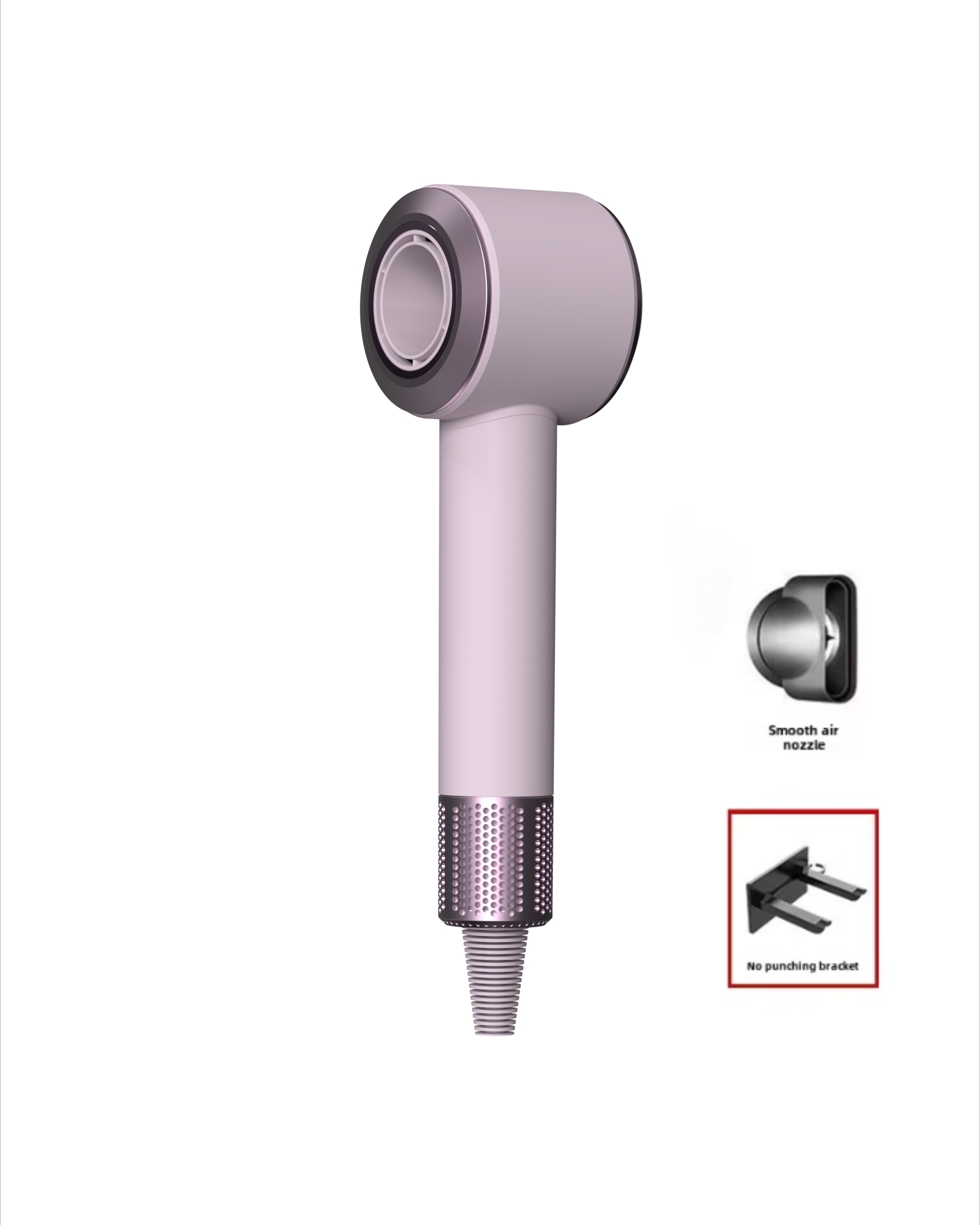 Ionic Hair Dryer Bladeless Professional Hair Dryer With Temperature Control 6