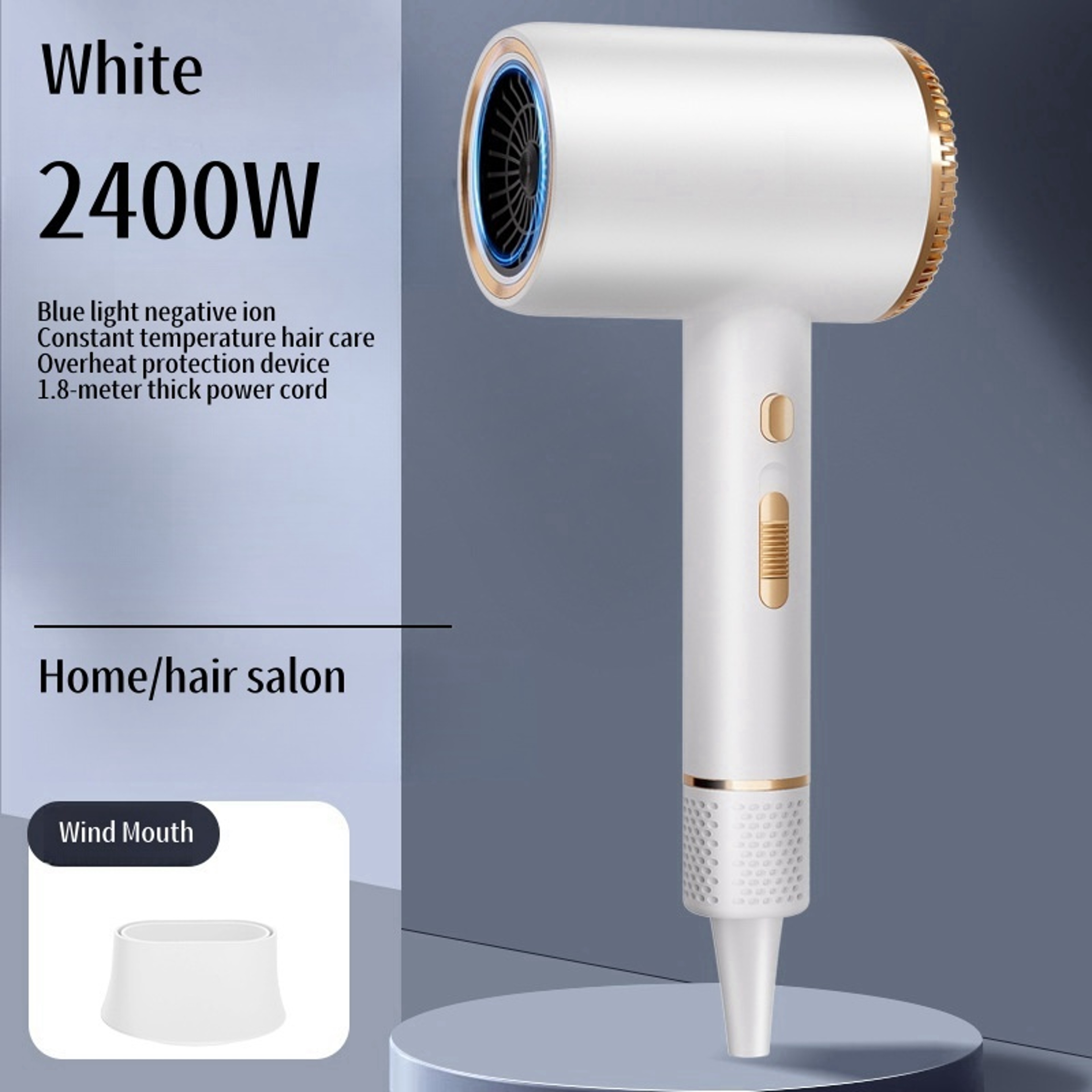 High Speed Hair Dryer With Negative Ion Technology  Diffuser 7