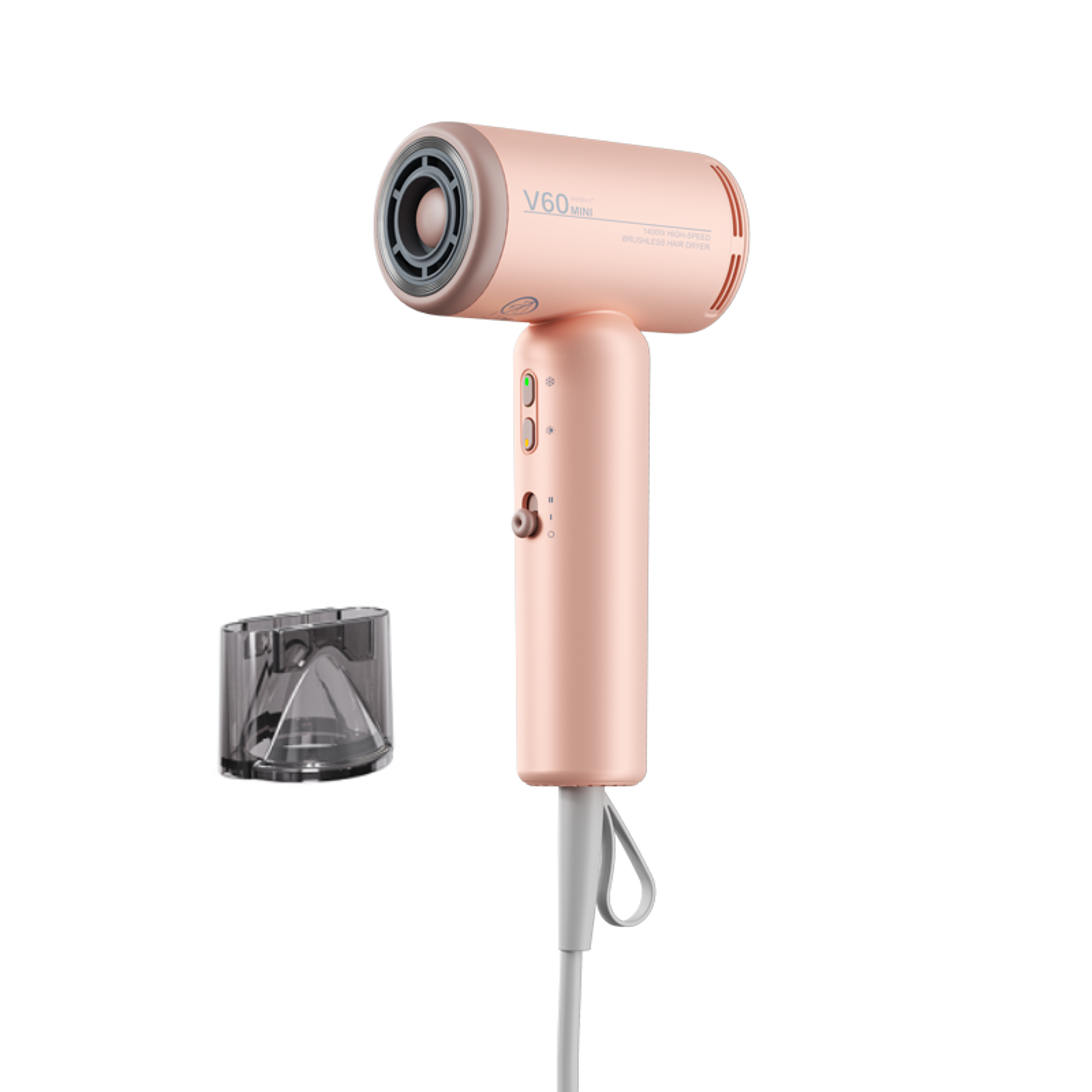 Mini High Speed Hair Dryer Ionic Fast Dry Drying Blow Dryer 5