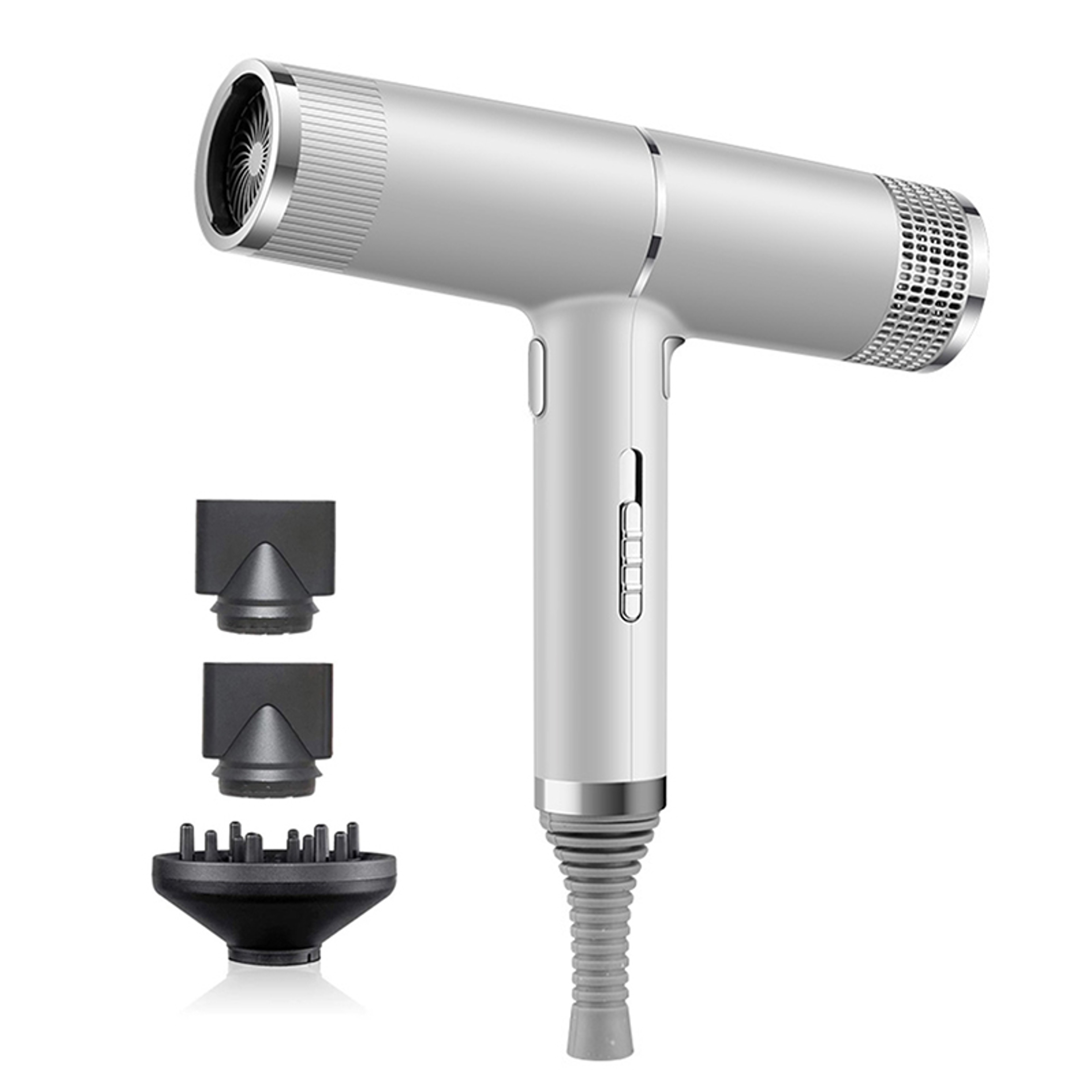 Professional Ionic Hair Dryer With Hot  Cold Air Low Noise Fast Drying Salon Blow Dryer 6