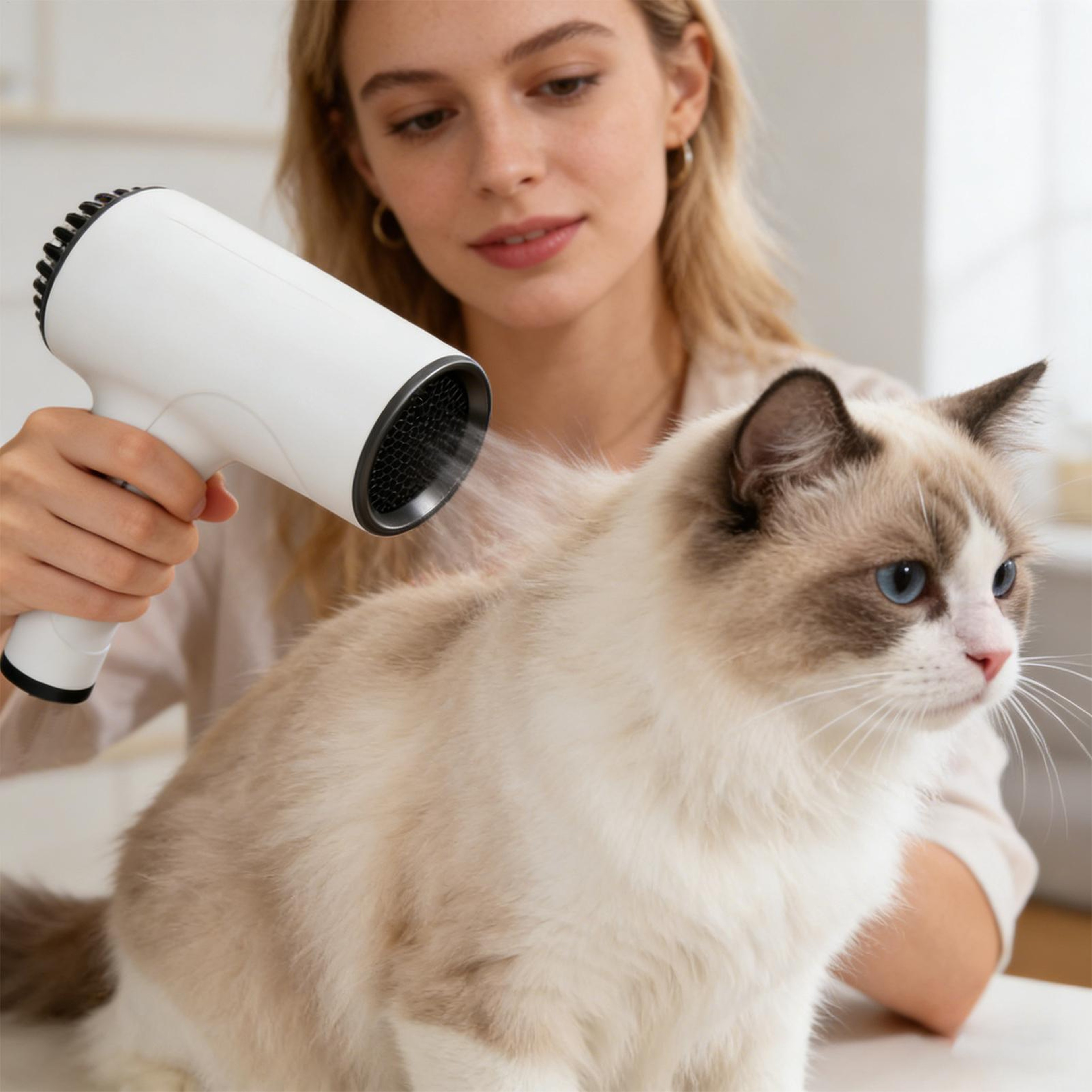 Portable Cordless Hair Dryer Rechargeable Travel Hair Dryer With Hot  Cold Air And Speed Settings 2