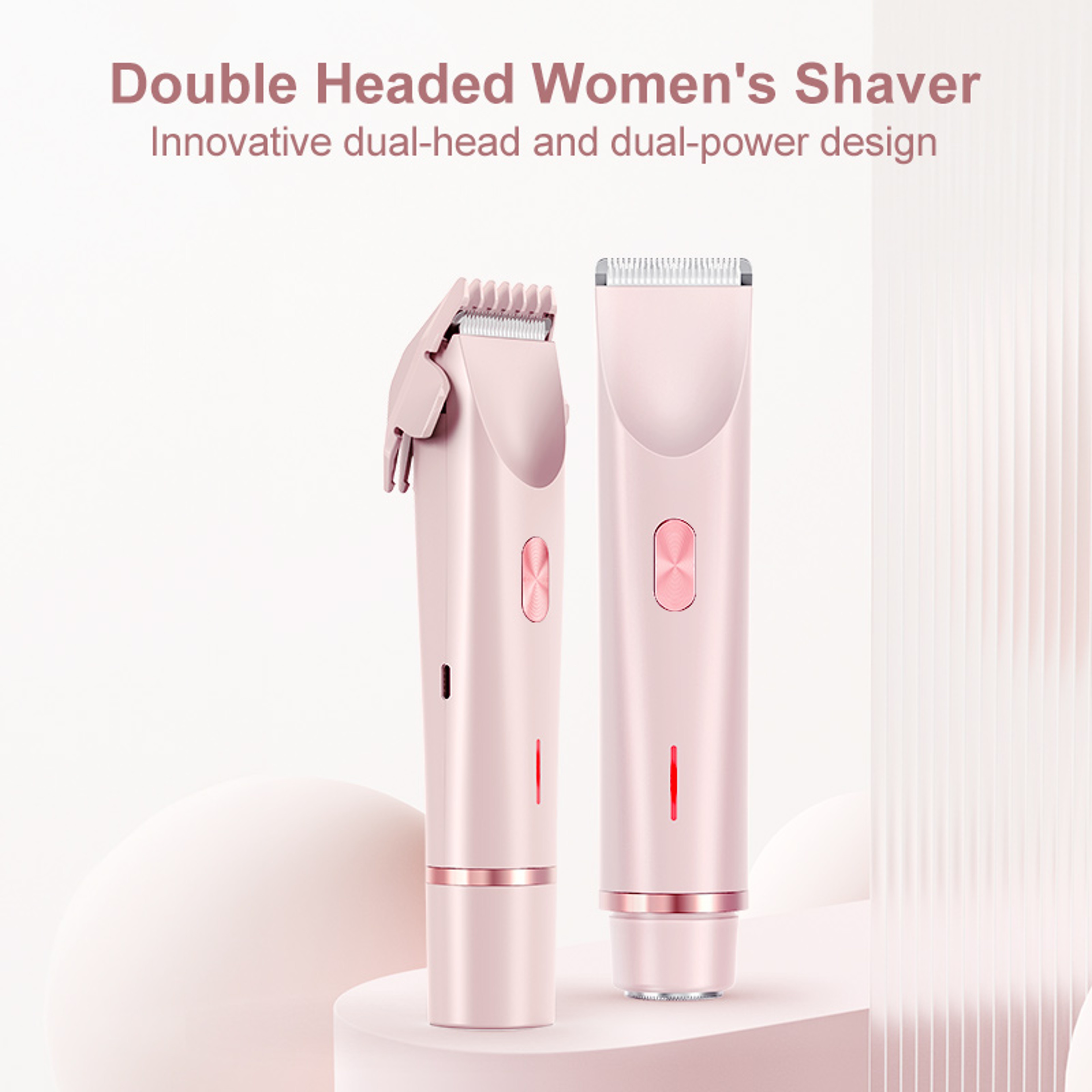 Wet & Dry Body Groomer Electric Shaver for Men & Women Sensitive Area Trimmer – view 1