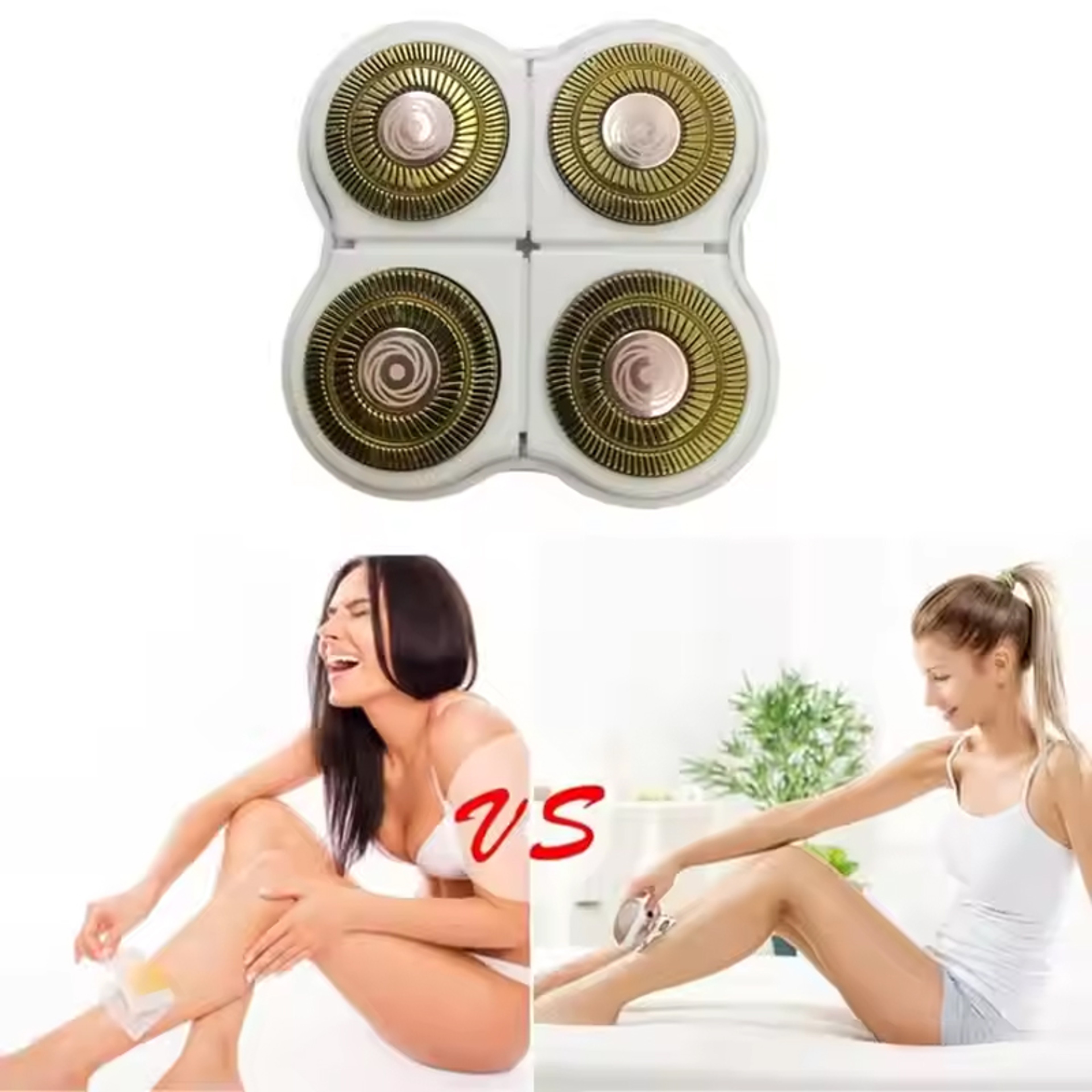 SmoothGlide Women Electric Shaver USB Rechargeable Head Portable Body Hair Remover 3