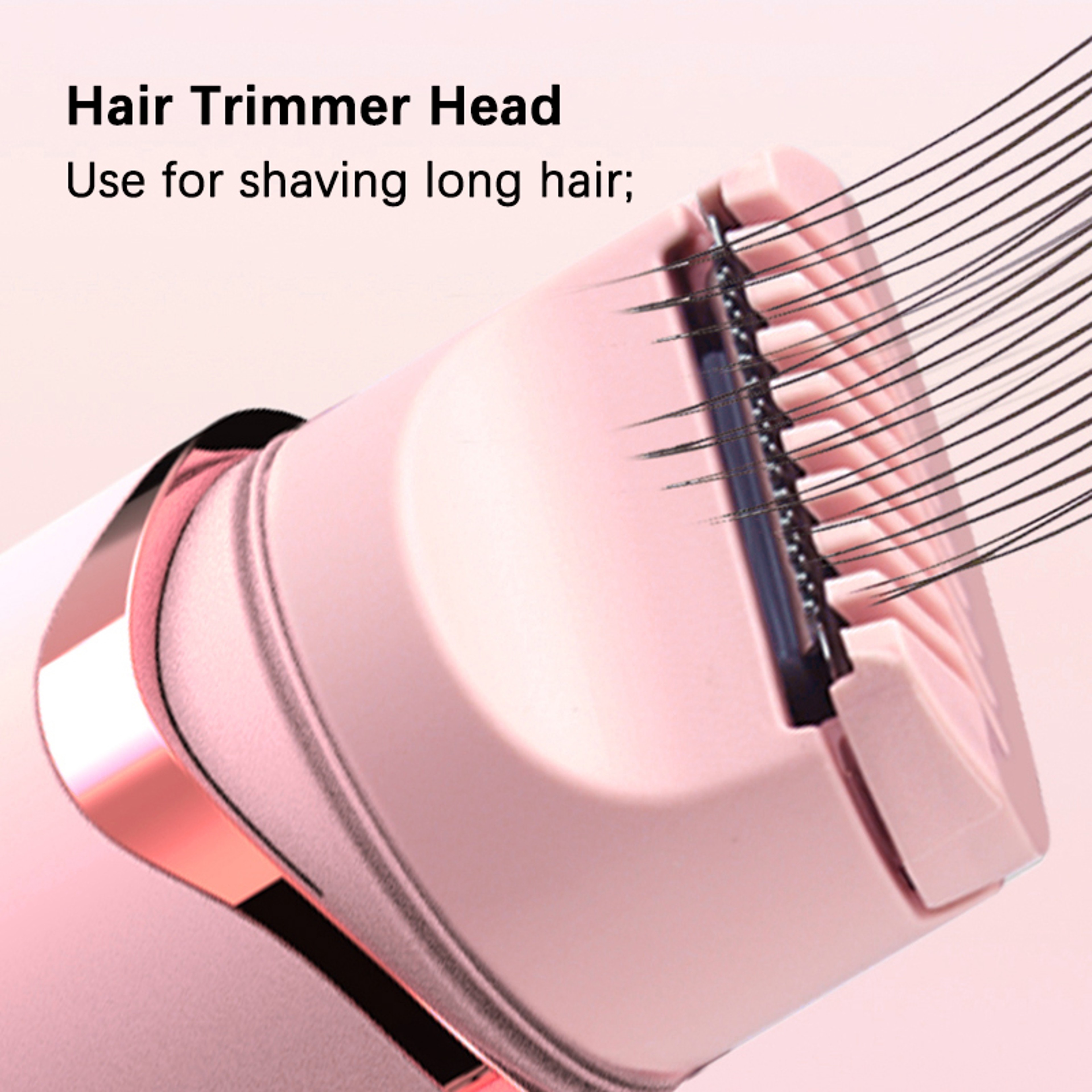 Women Electric Hair Trimmer & Shaver Painless Facial Bikini & Body Hair Remover – view 5