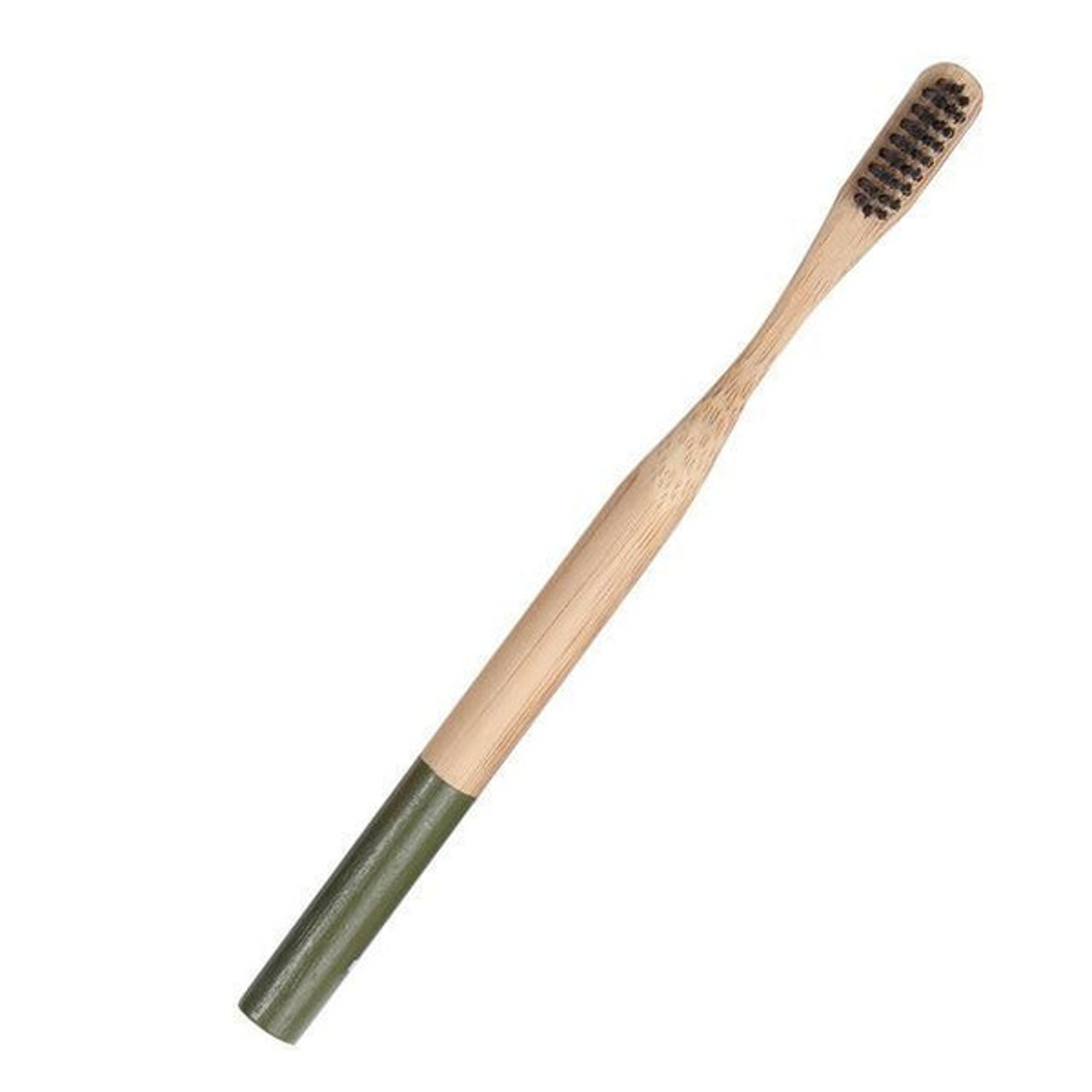 Eco-Friendly Bamboo Toothbrush Olive