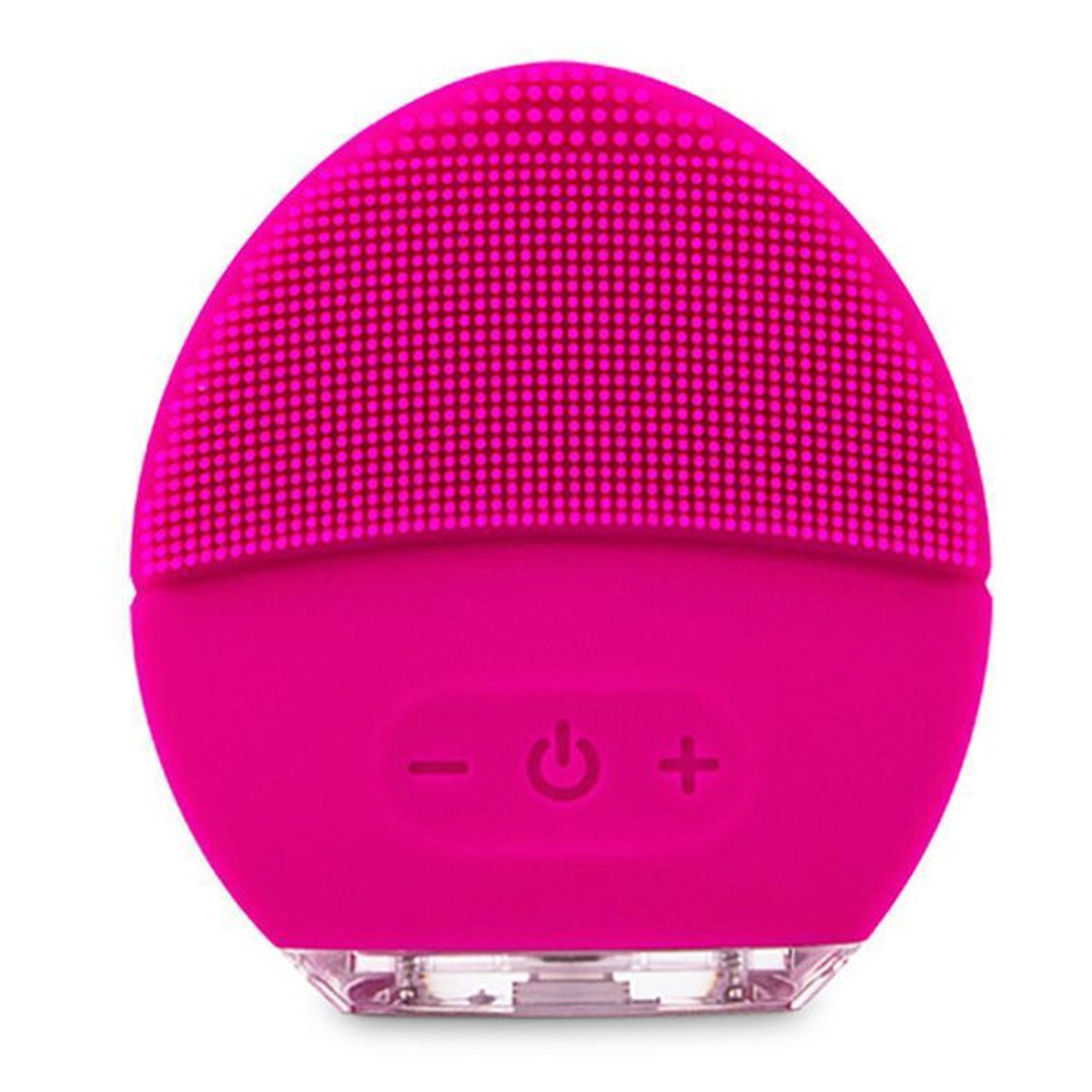 Rechargeable Silicone Facial Cleaner Pink