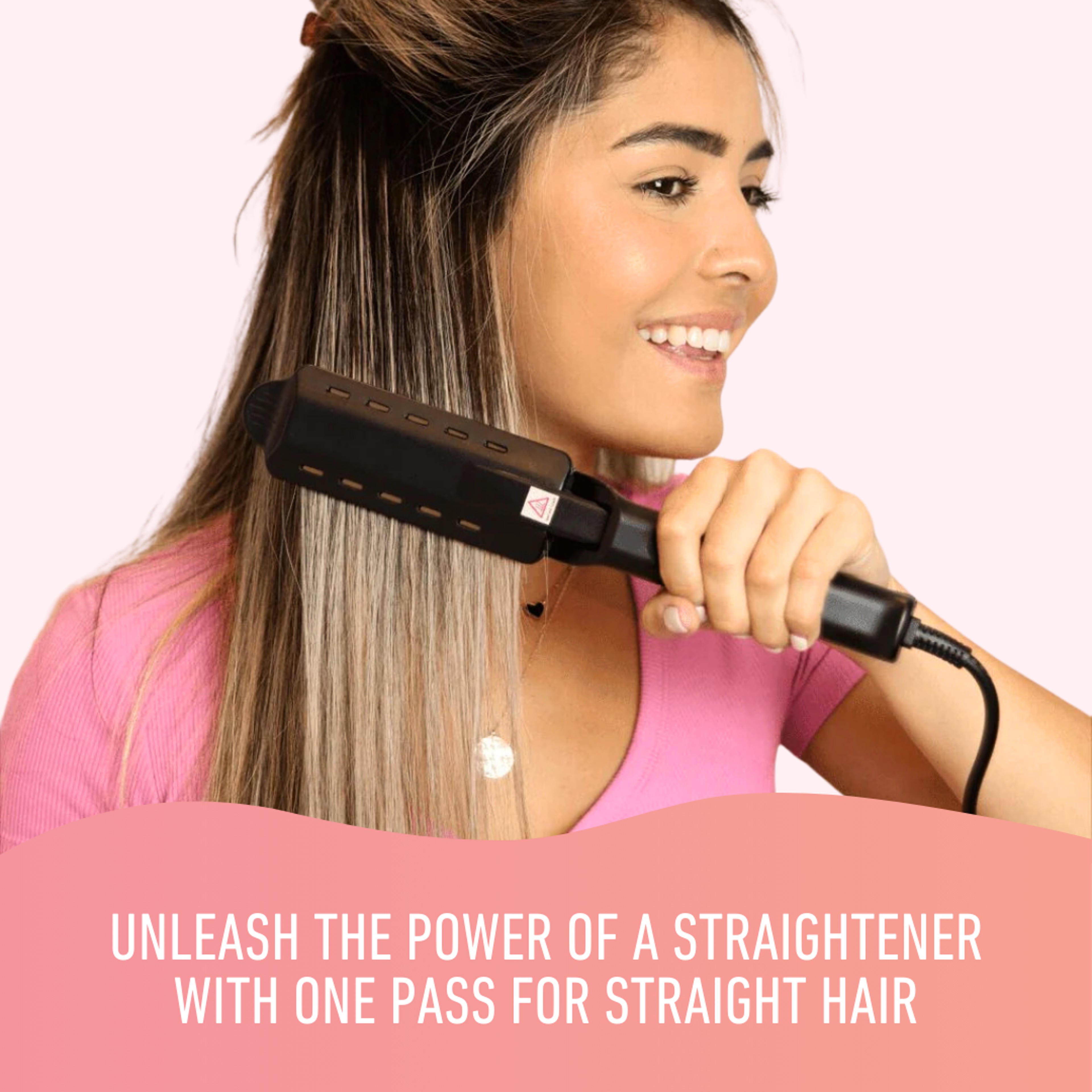 New Ceramic Tourmaline Ionic Flat Iron Hair Straightener 3