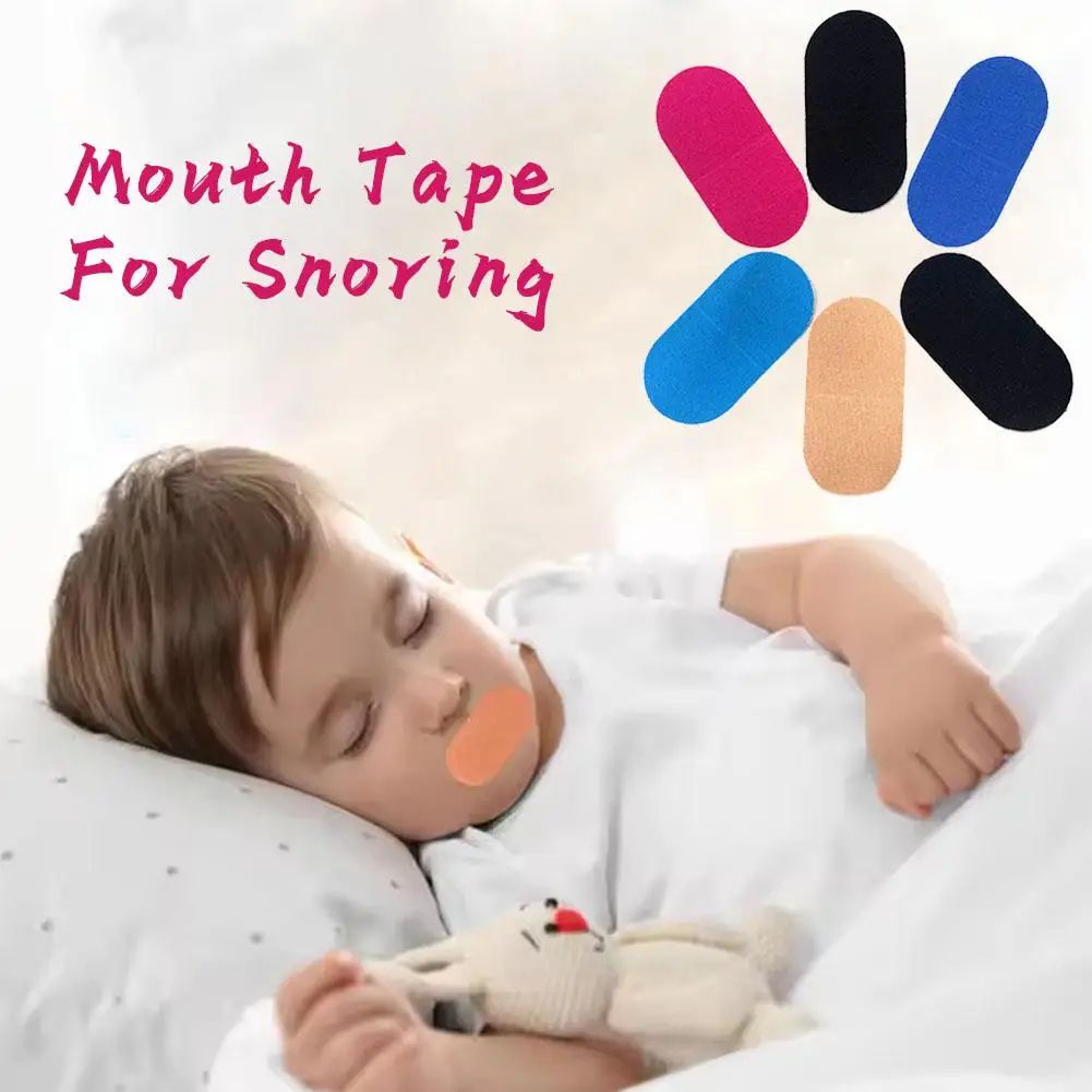 Anti Snoring Sticker For Better Sleep Improve Mouth Breathing With Nighttime Sleep Mouth Correction