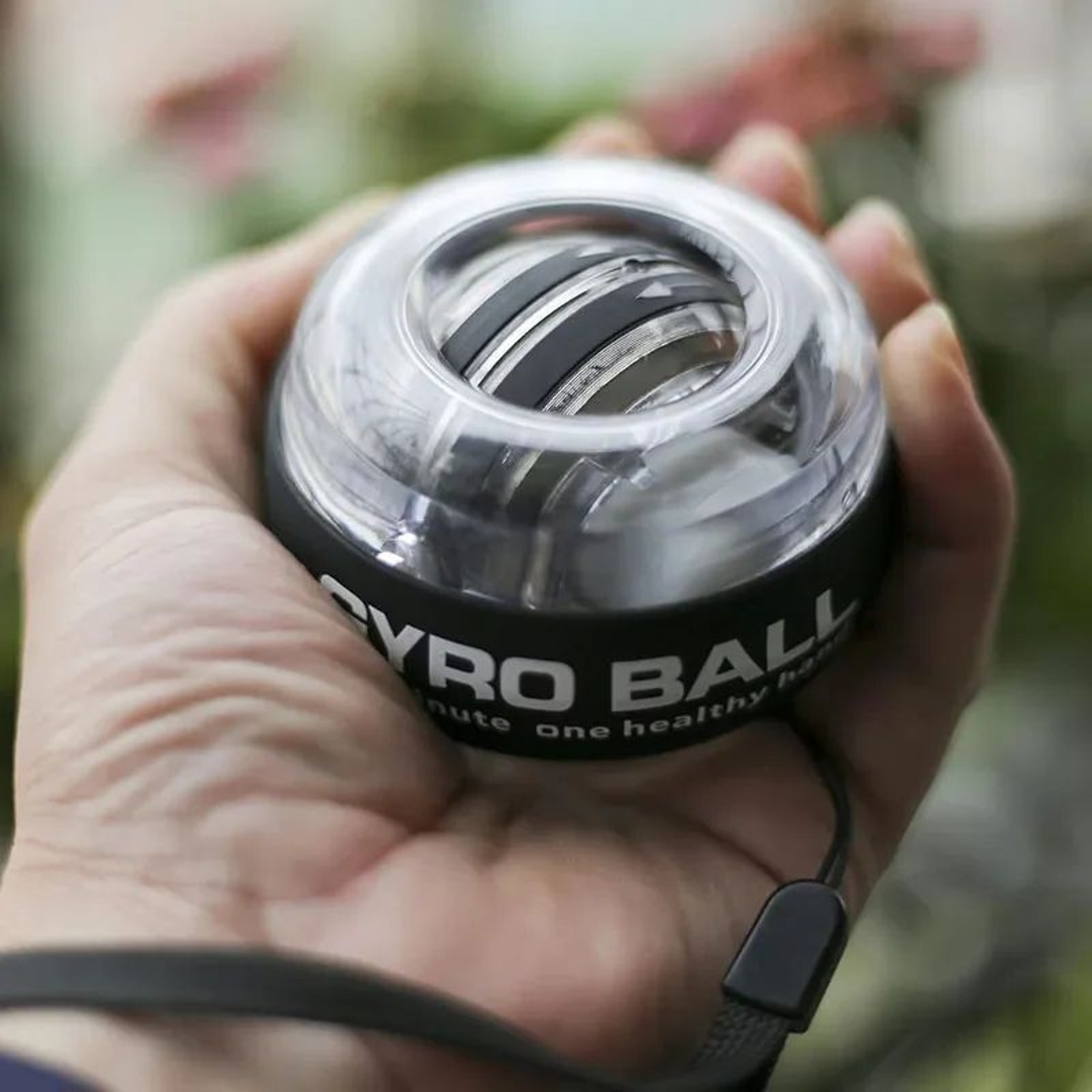 Auto Counter Gyro Ball Wrist Power Ball Strengthen Arm Gym Workout With Forearm Gyro Trainer 0