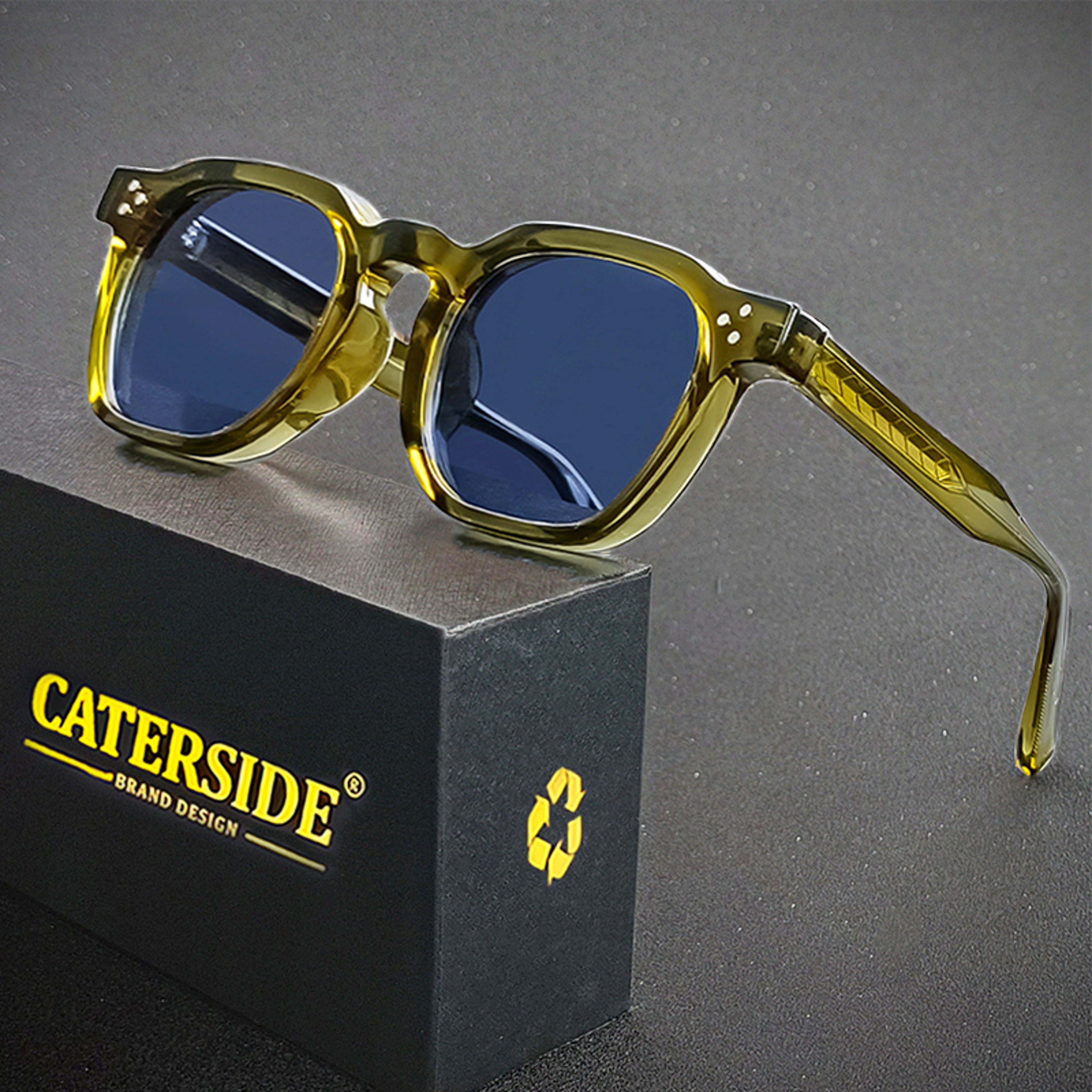 Retro Punk Men Sunglasses Small Frame Square Personalized Design Sun Glasses For Women Travel Party 0