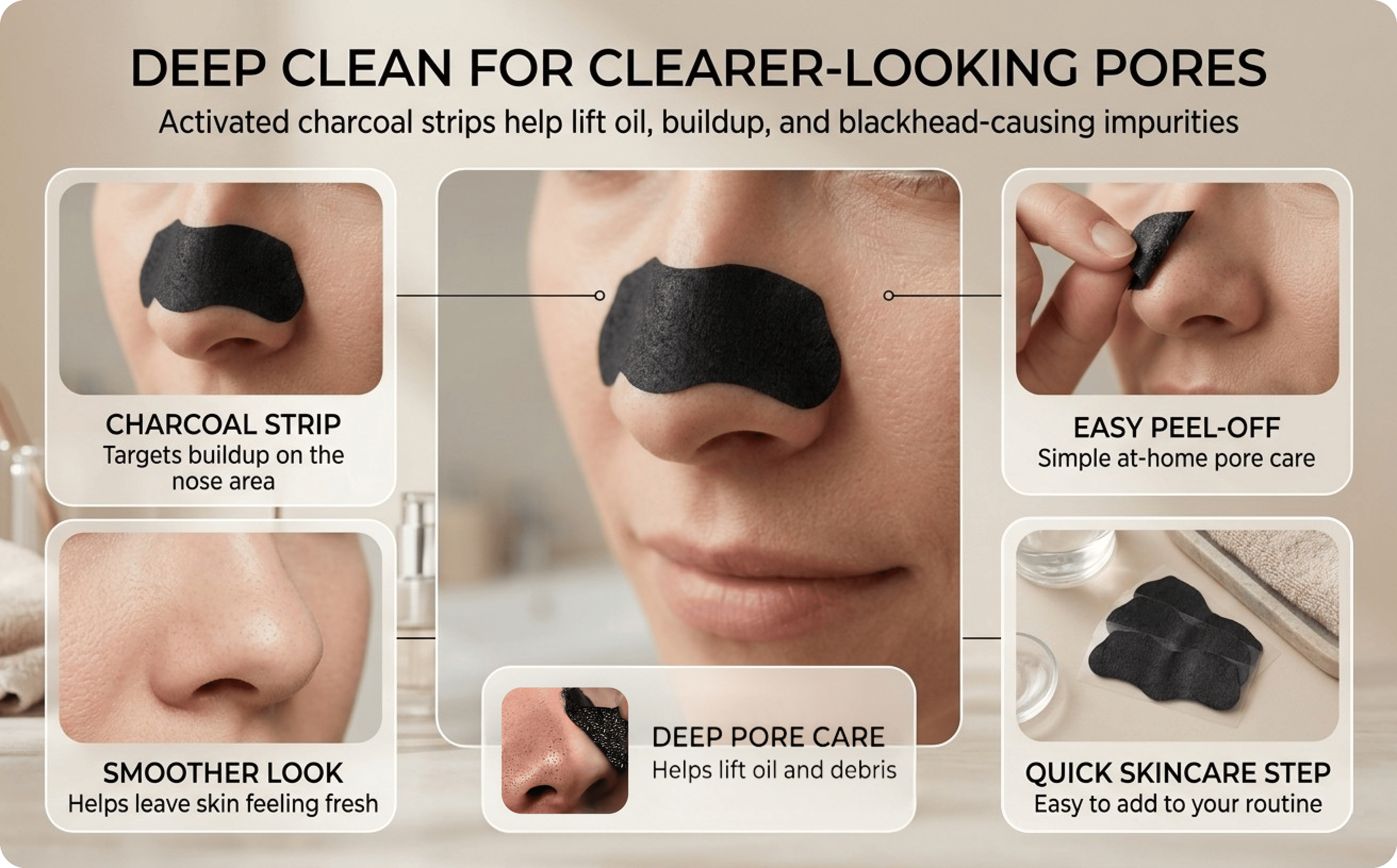 Nose Blackhead Removal Sticker Strips – view 11