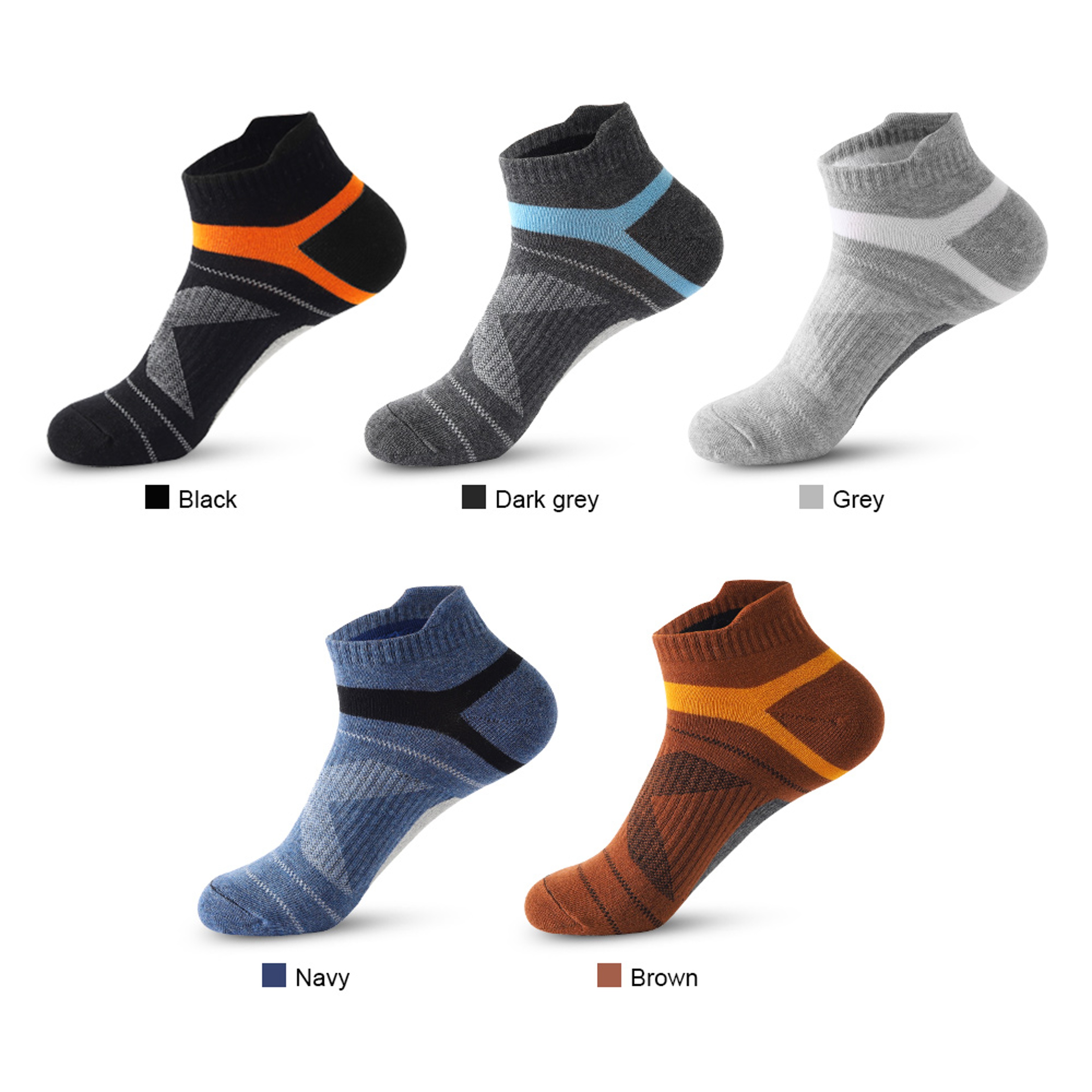 Premium HighQuality Socks For Men Summer Outdoor Casual Cotton Socks For Running  Sports 5