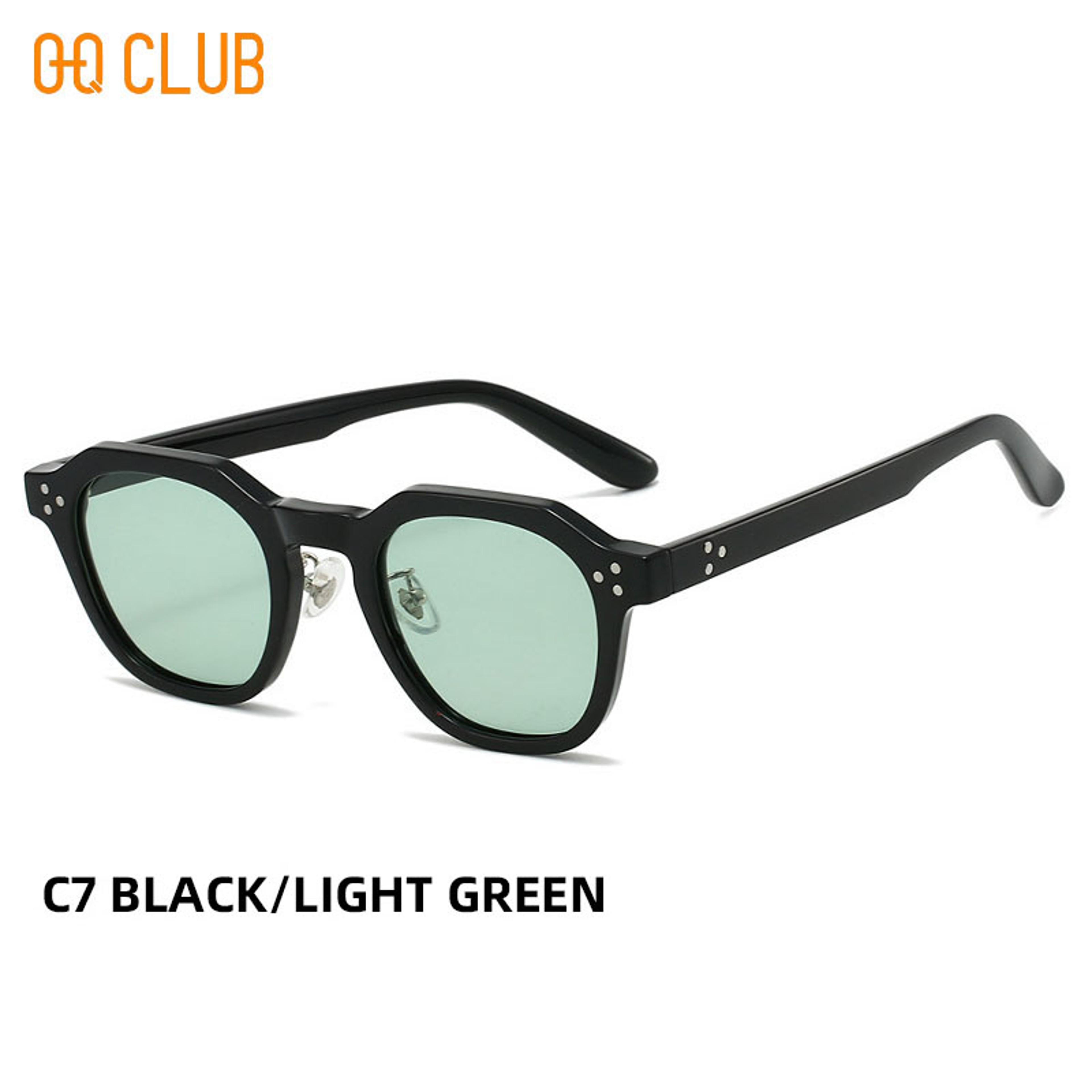 CLUB Retro Korean Style Sunglasses Polarized Square Eyewear – view 10