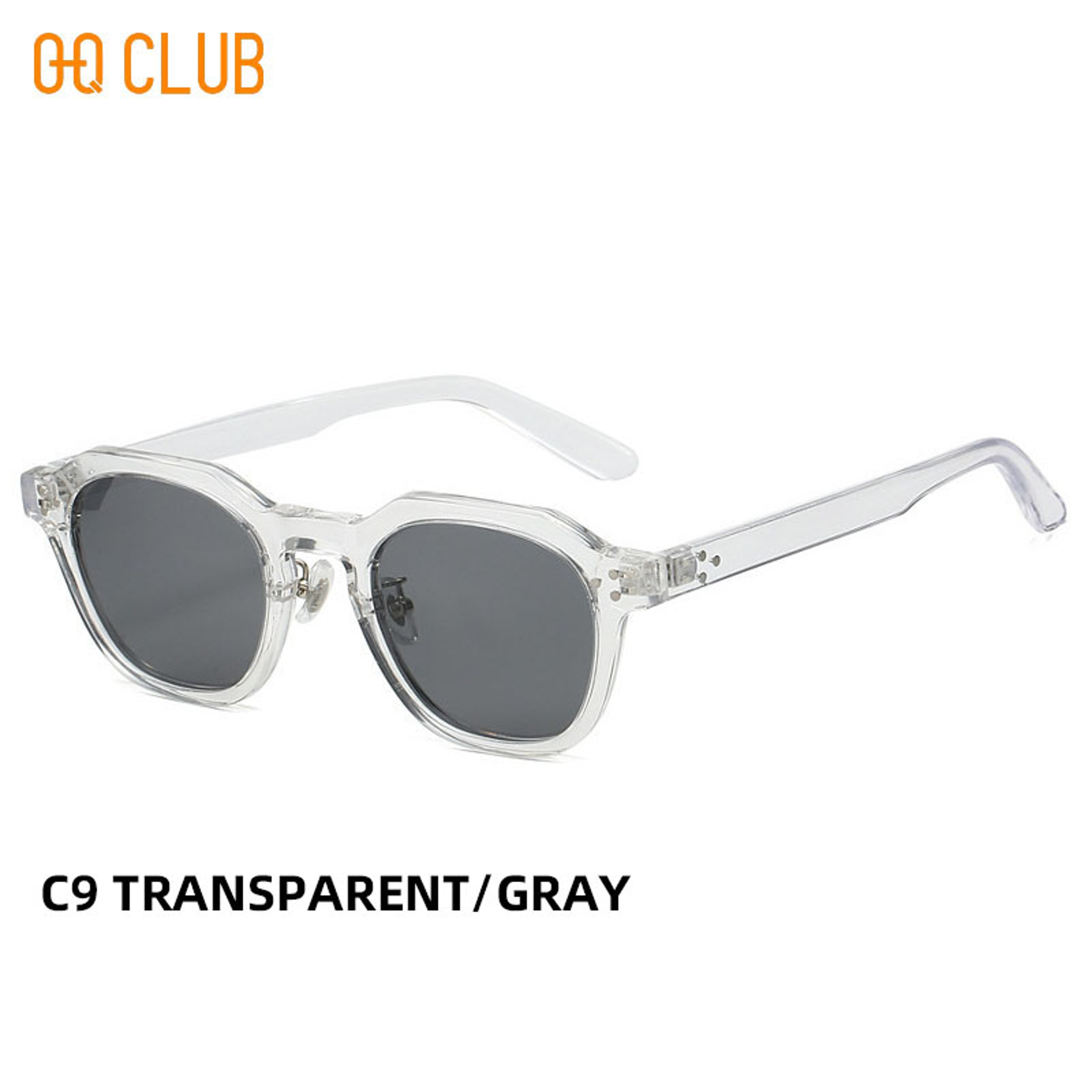 CLUB Retro Korean Style Sunglasses Polarized Square Eyewear – view 12