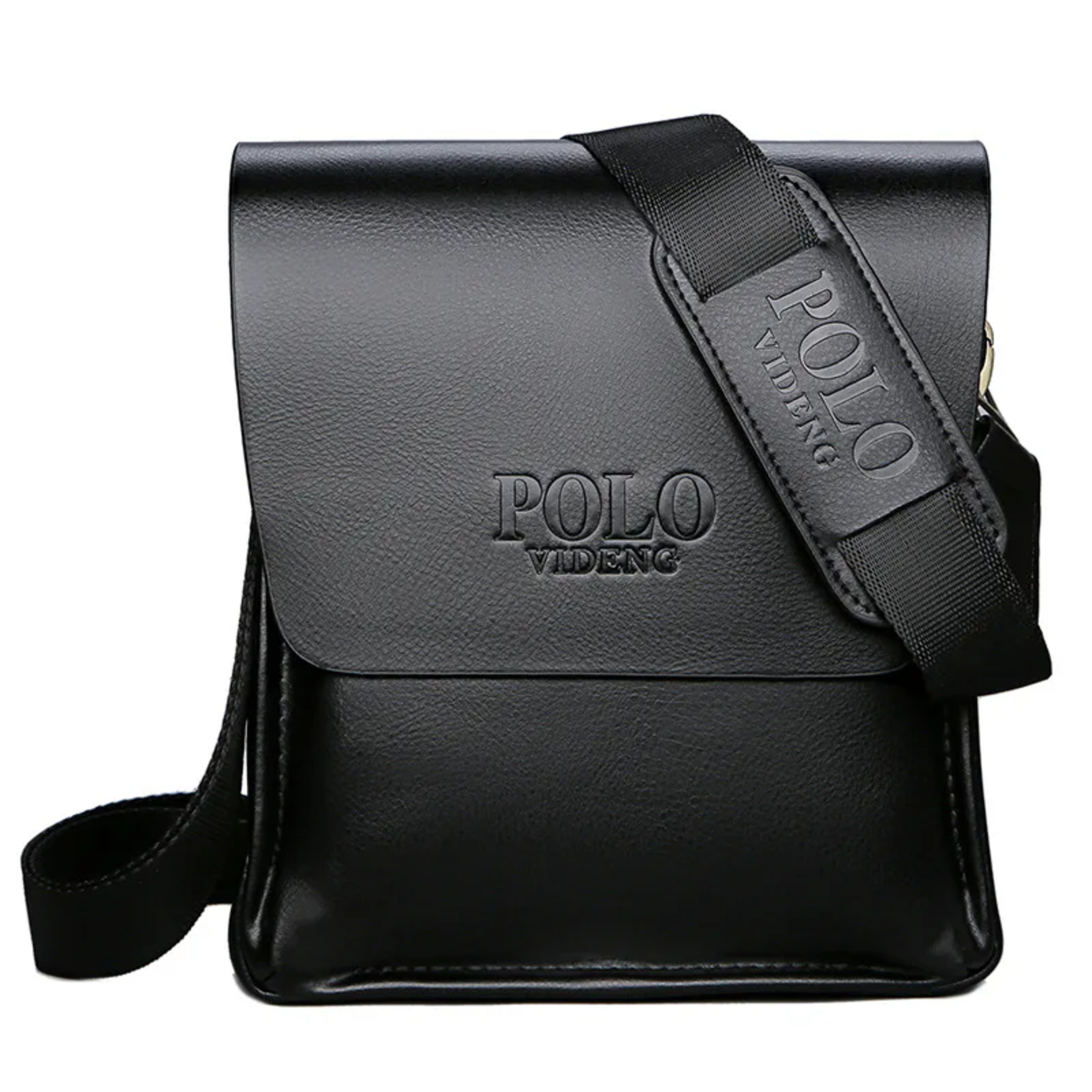 Polo Men Business Casual Shoulder Bag AntiTheft Vertical Sling And Crossbody Satchel For Travel 2
