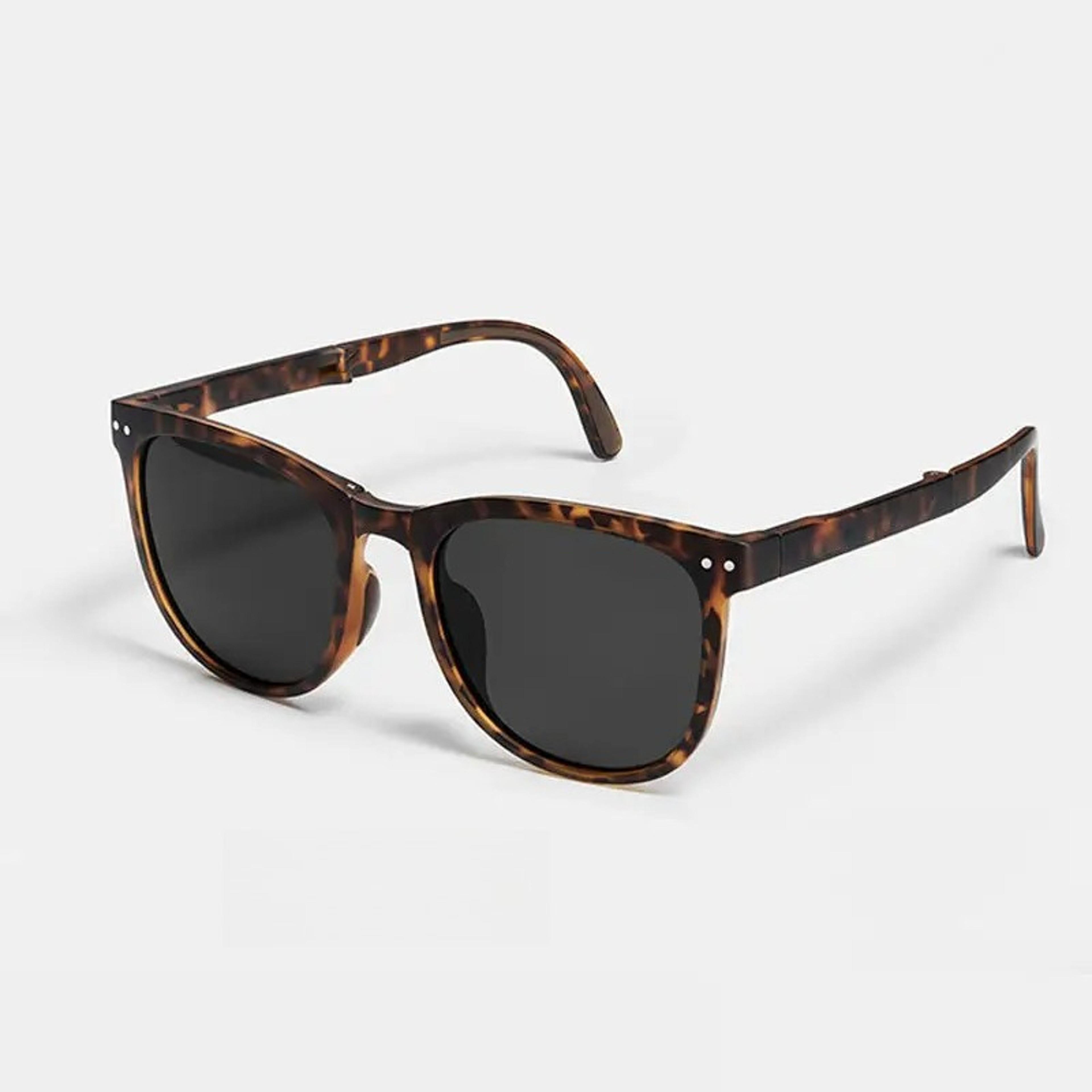 Foldable Sunglasses Square Frame Polarized Travel Eyewear 5
