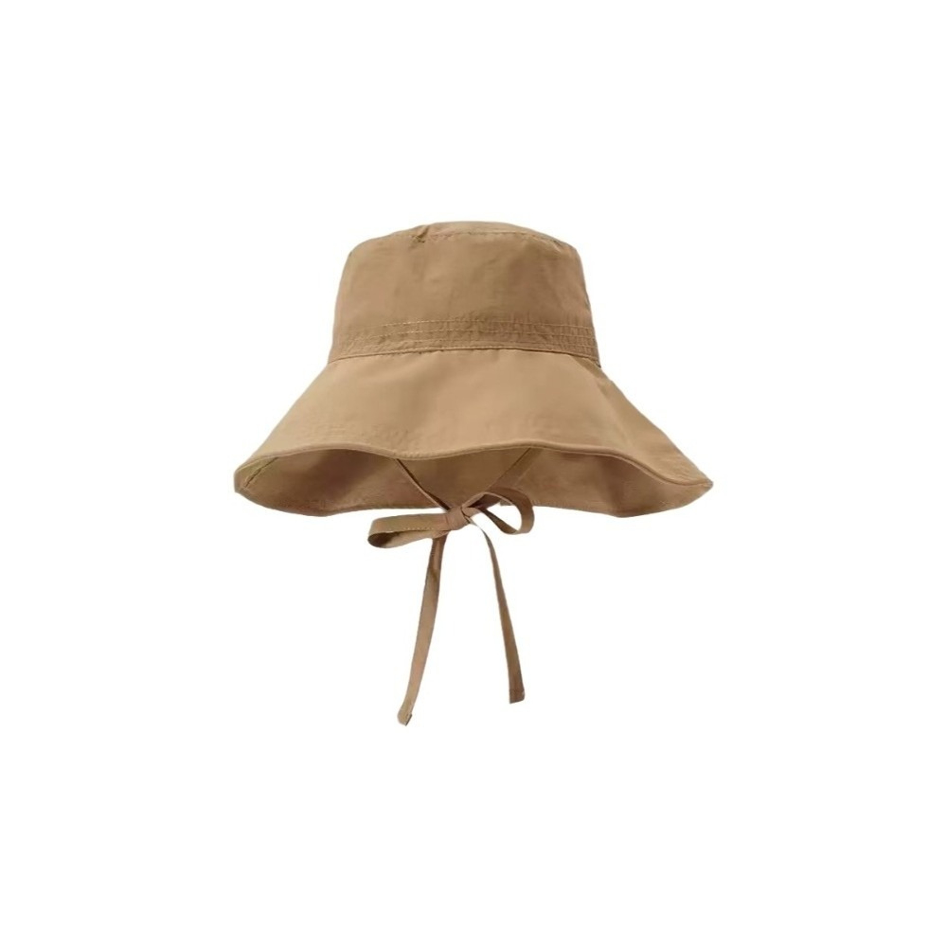 Wide Brim Sun Hat With Chin Strap Adjustable Breathable Bucket Hat 6
