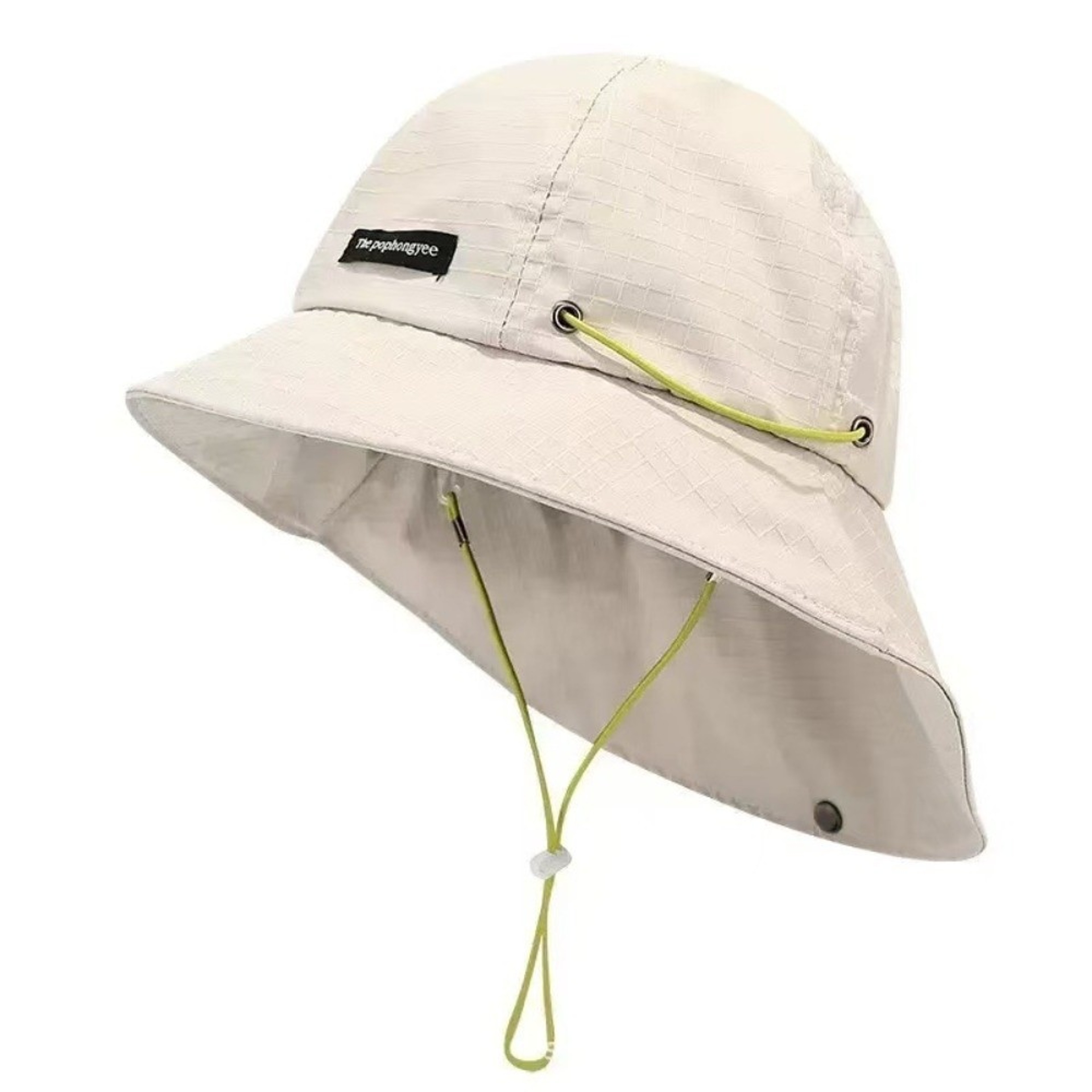 Wide Brim Sun Hat with Neck Protection – view 7