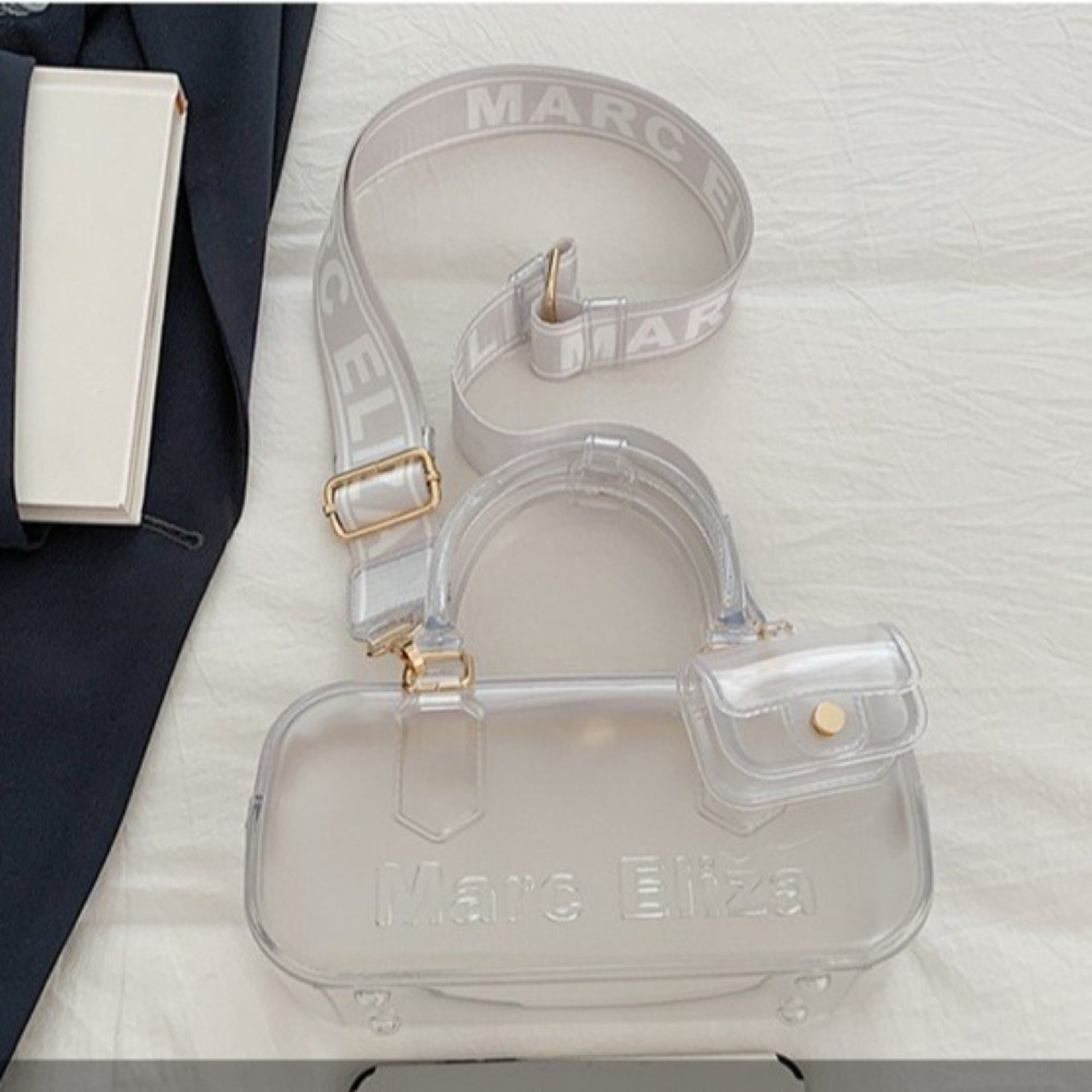 Clear Crossbody Bag Transparent Pillow Shoulder Purse For Stadium Events And Summer Style 3