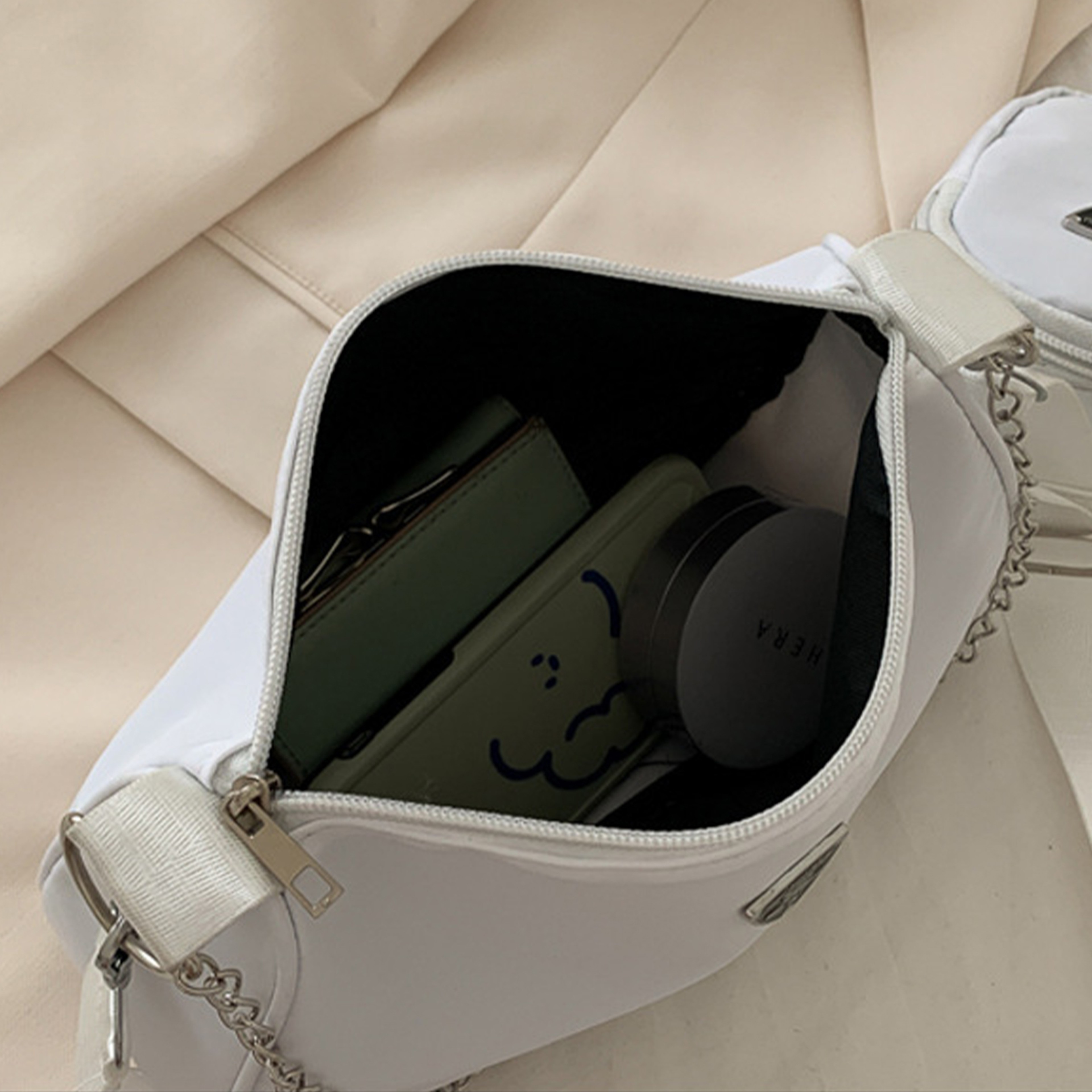 Everyday Nylon Crossbody Bag Trendy Casual Underarm Shoulder Purse For Women And Students 3