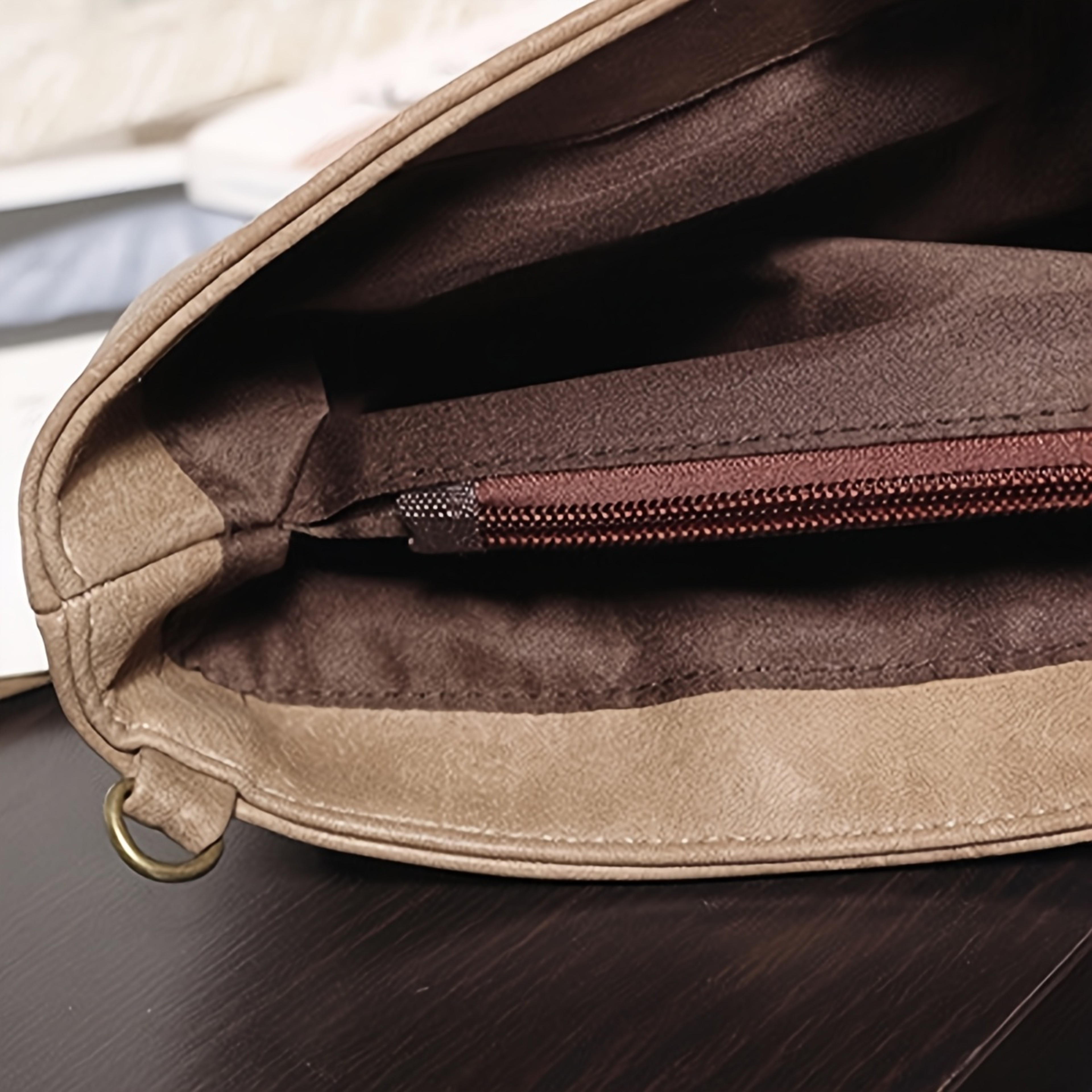 Vintage Envelope Wristlet Handbag  Elegant PU Leather Evening Clutch Bag With Large Capacity 2